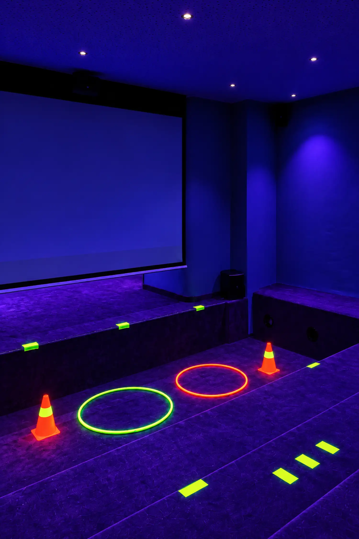Glow-In-The-Dark Parcours