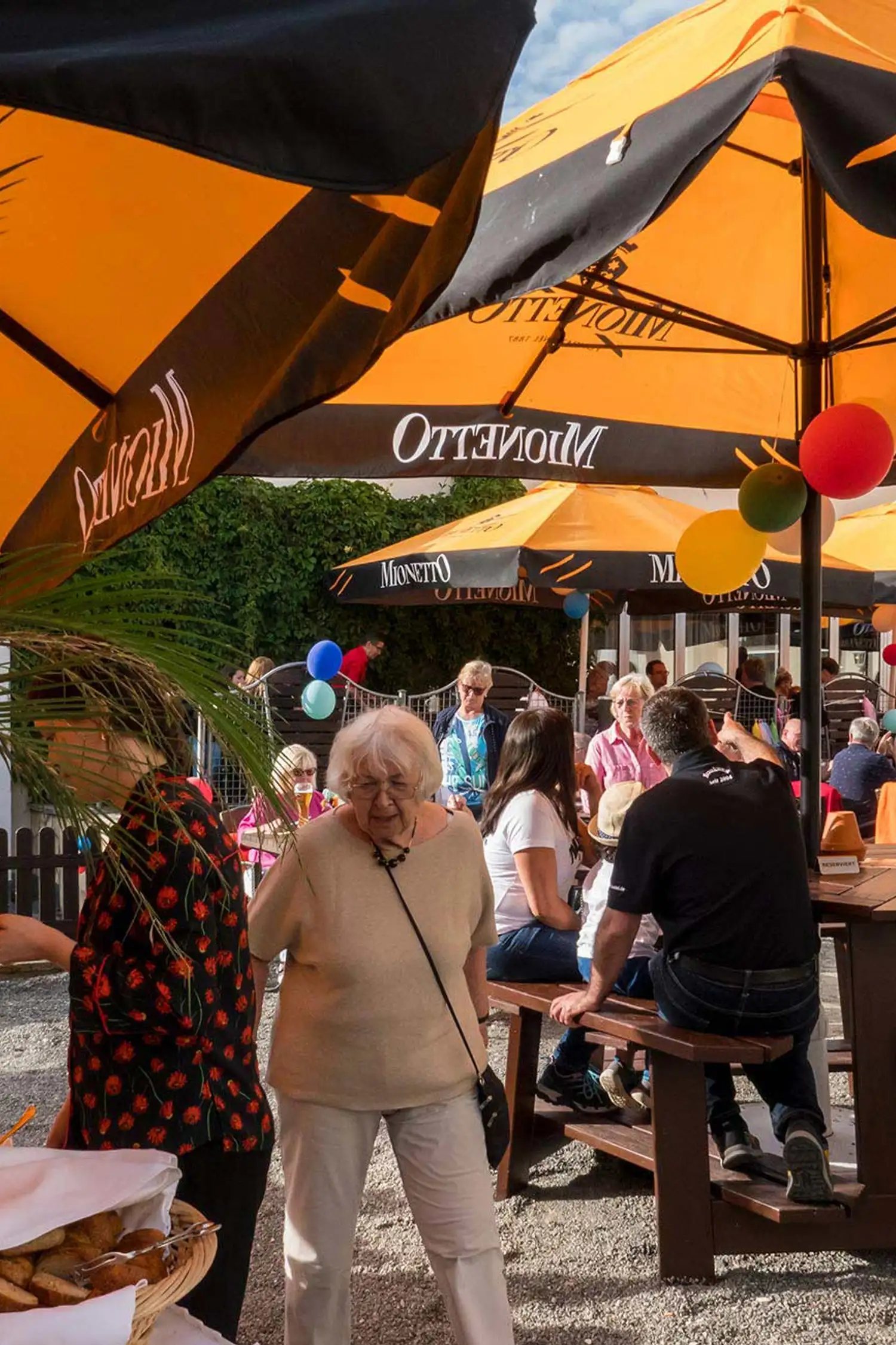 Country Party im Biergarten