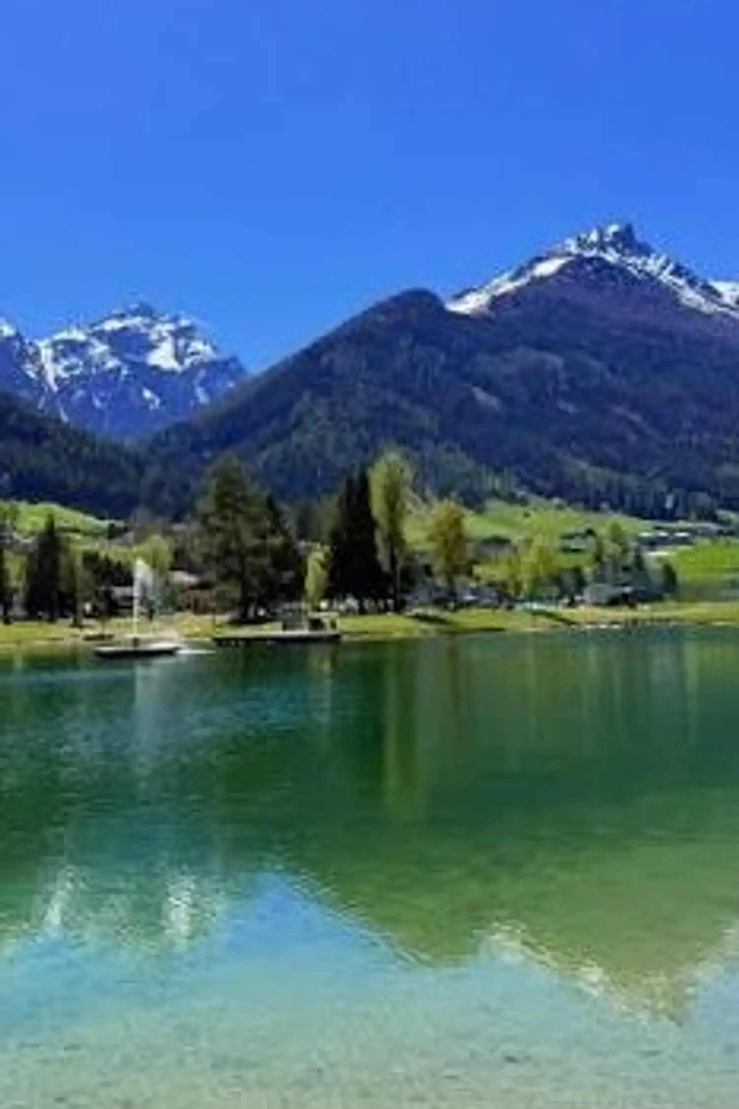 Landschaftssee in Kampl/Neustift
