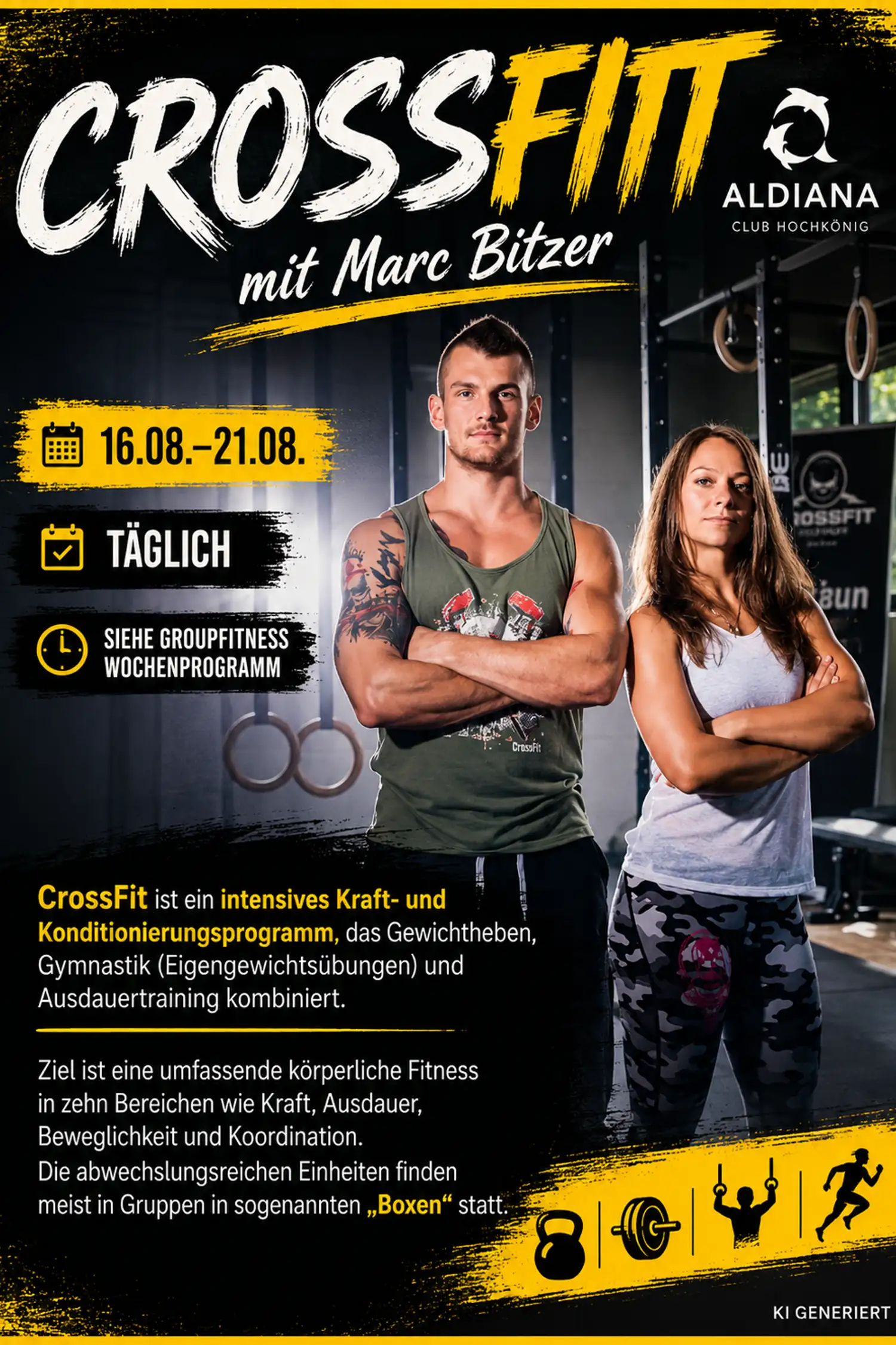Tabata mit Marc Bitzner und Julia