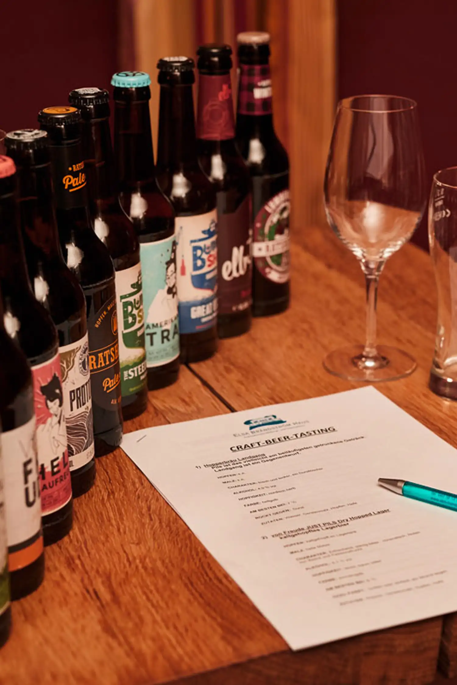 Gin-, Whiskey- & Craft Beer-Tasting – Genussreise mit Charakter