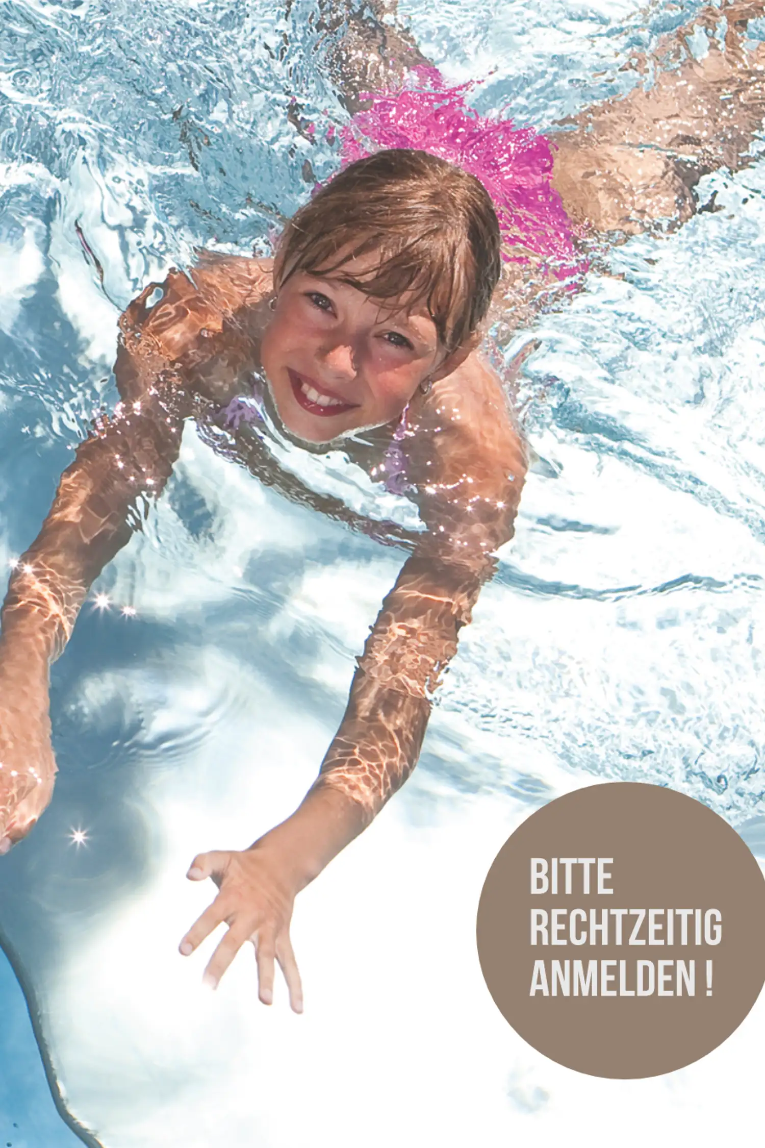 Swordfish - crawl swimming for children from approx. 10 years - compact course over 2 days