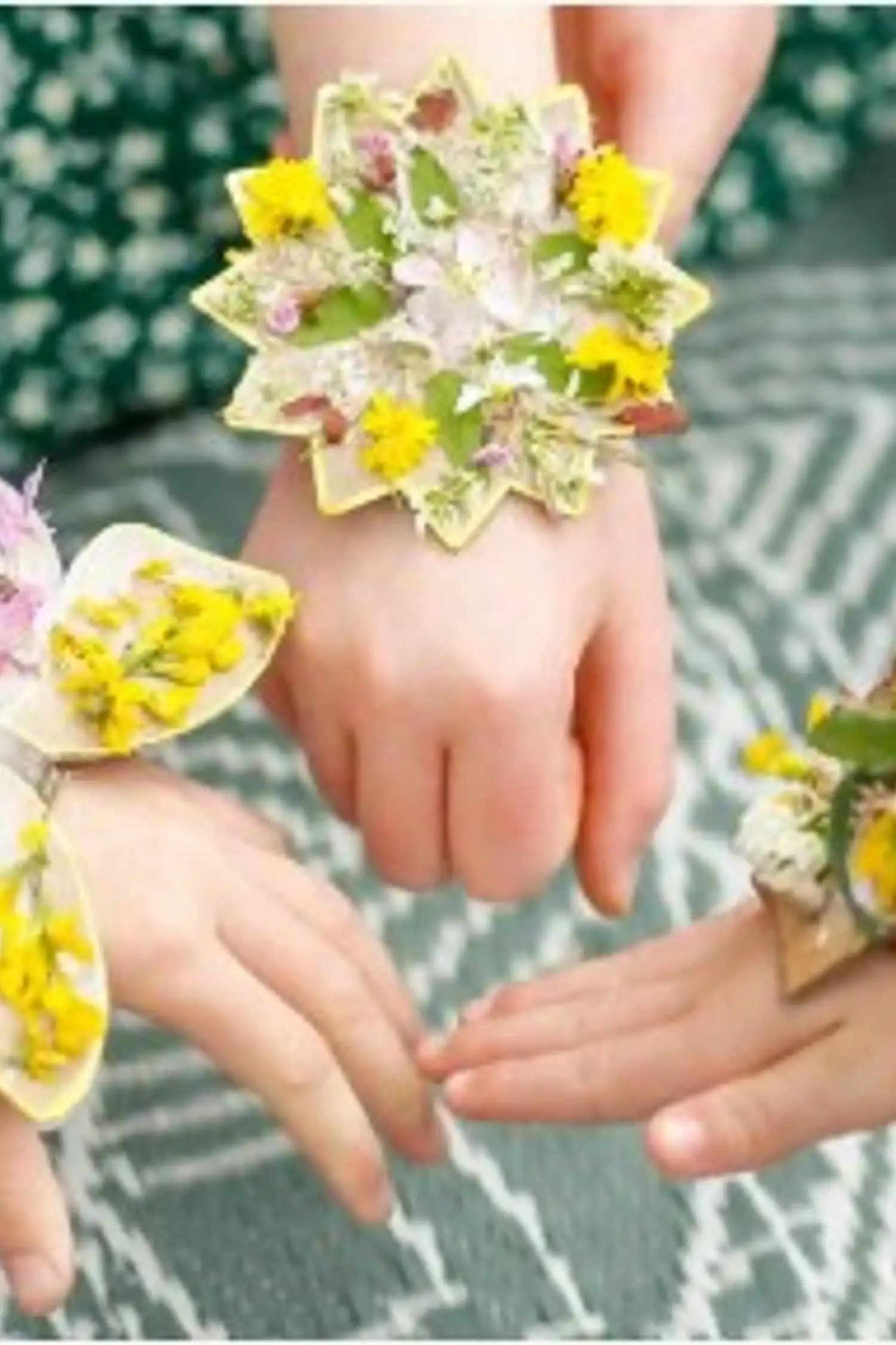 *Natural bracelet making (from 4 years)