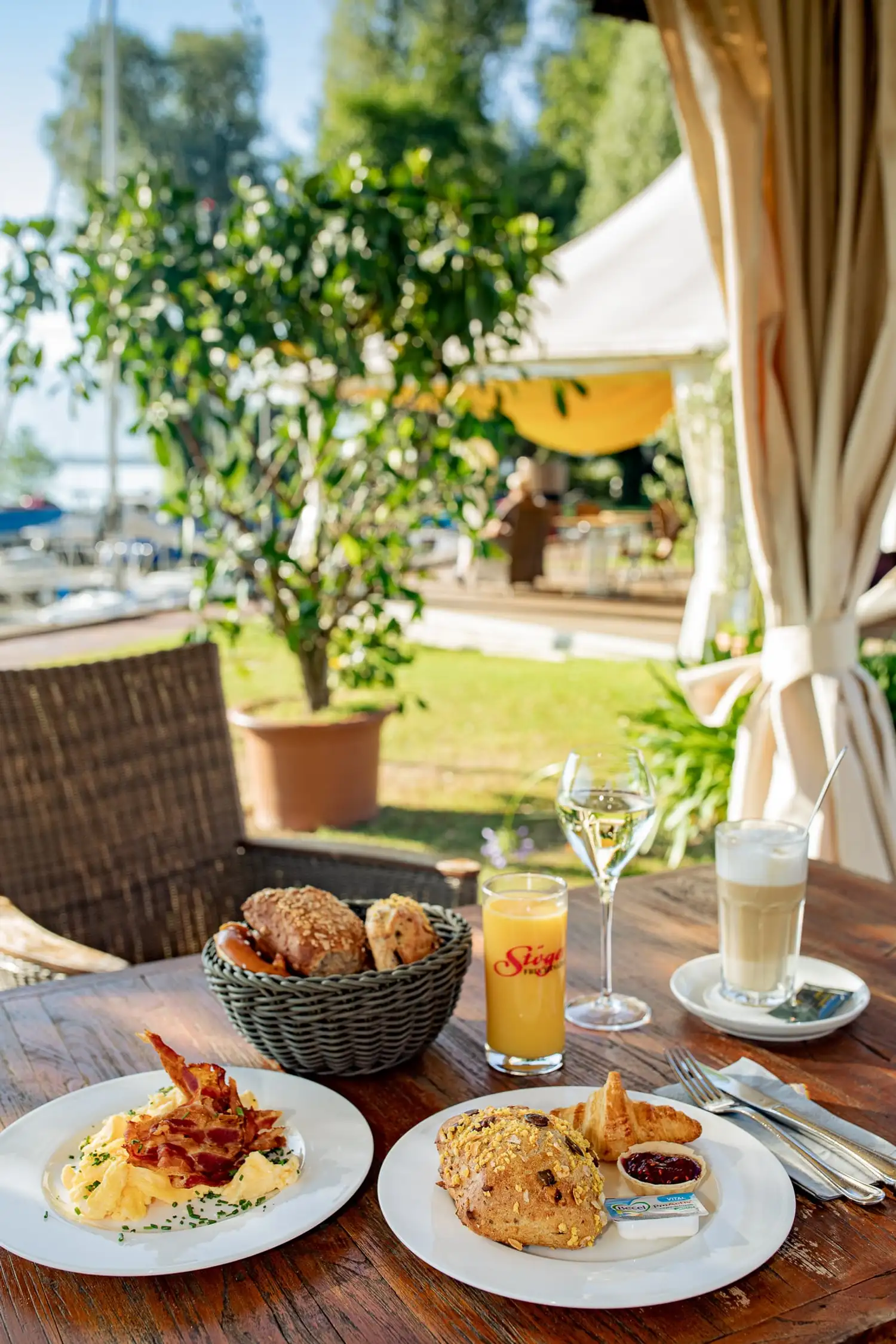 Frühstücksbuffet für externe Gäste