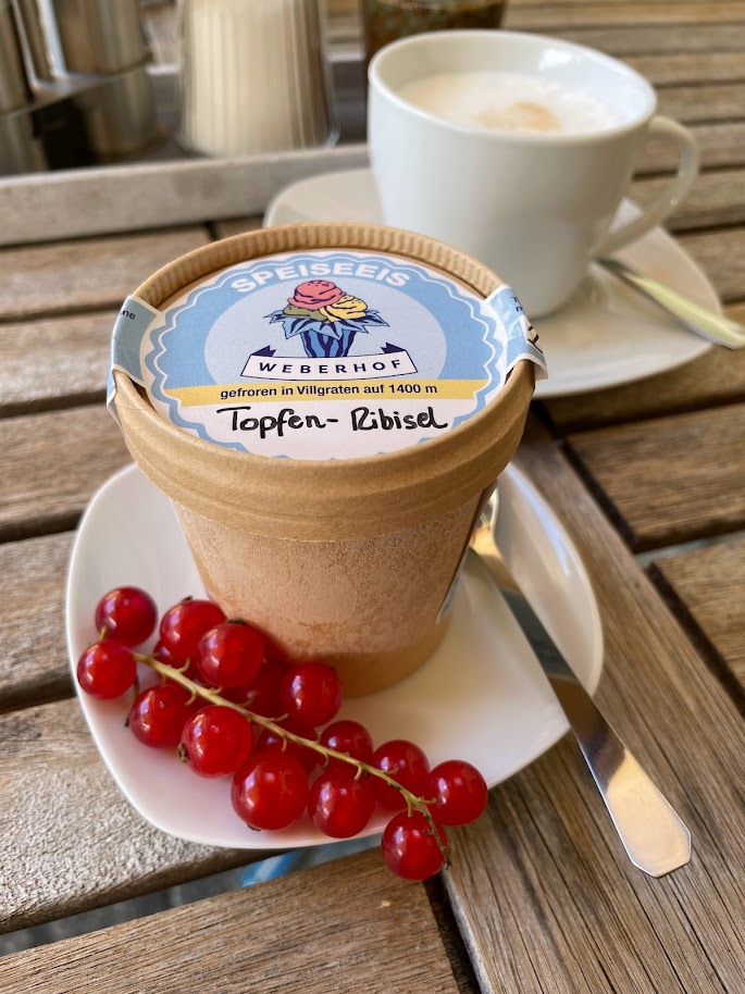 Handgemachtes Bauern-Eis aus Osttirol