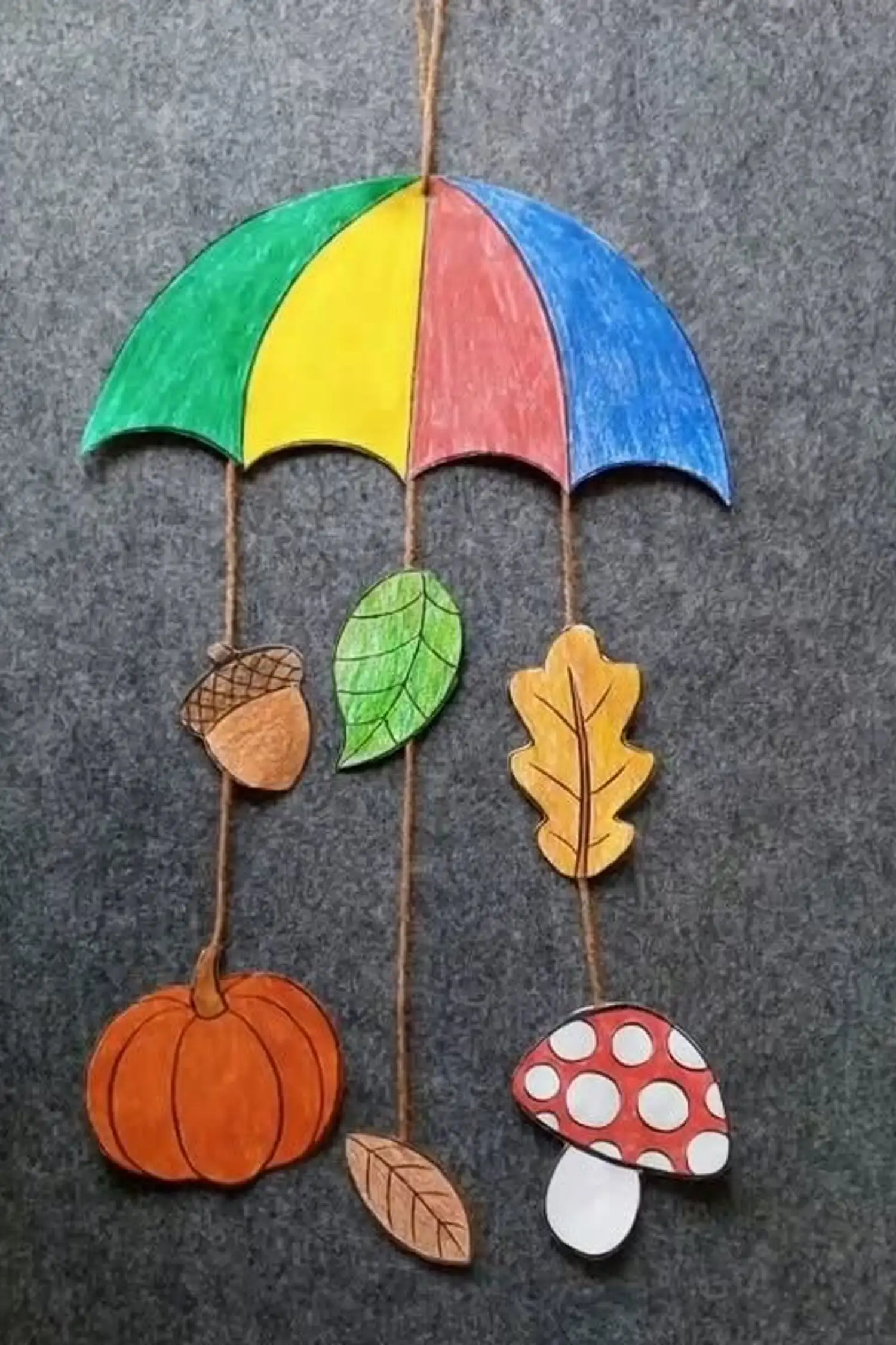 Make an Autumn Umbrella
