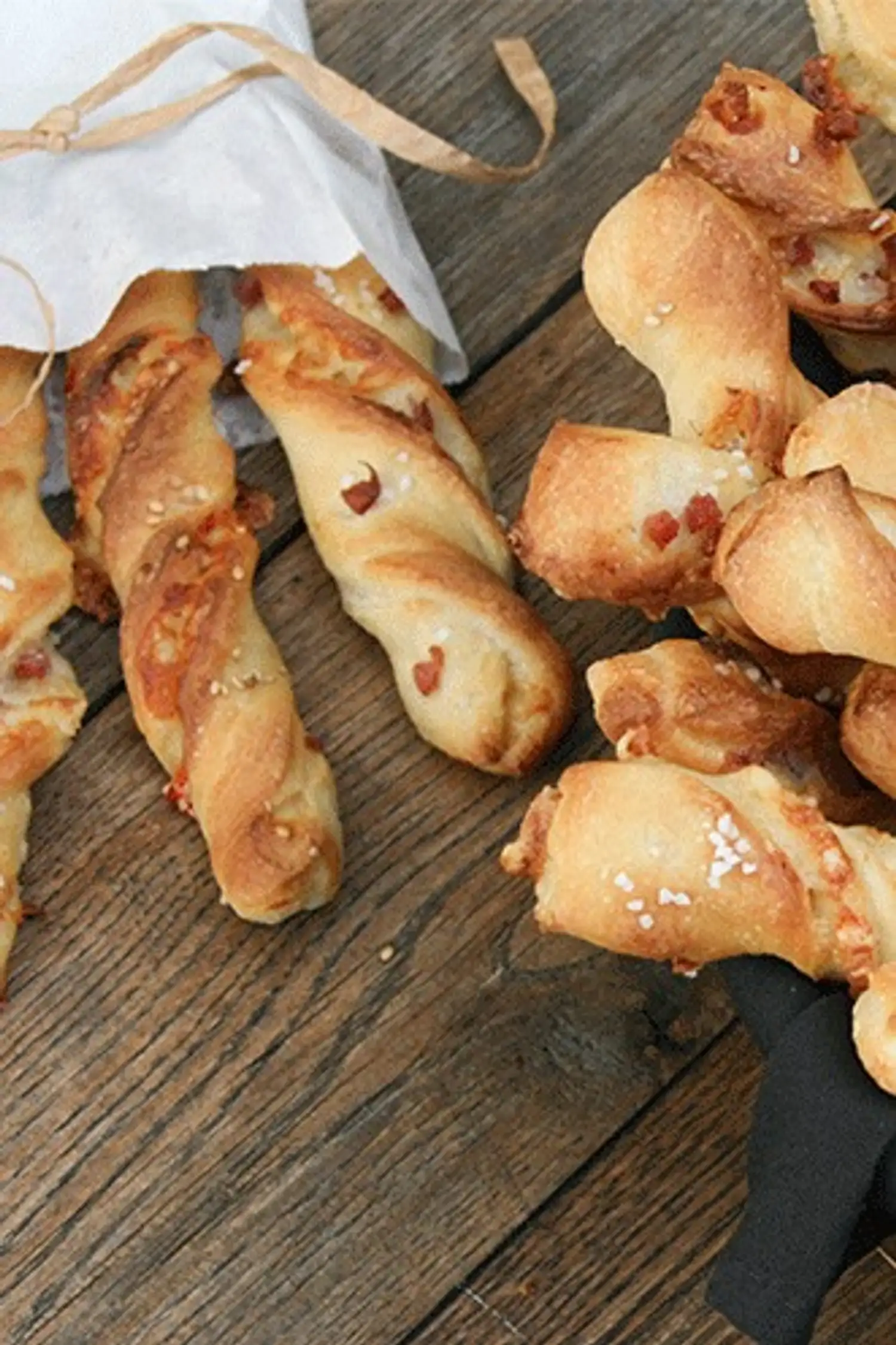 Bake crispy cheese sticks
