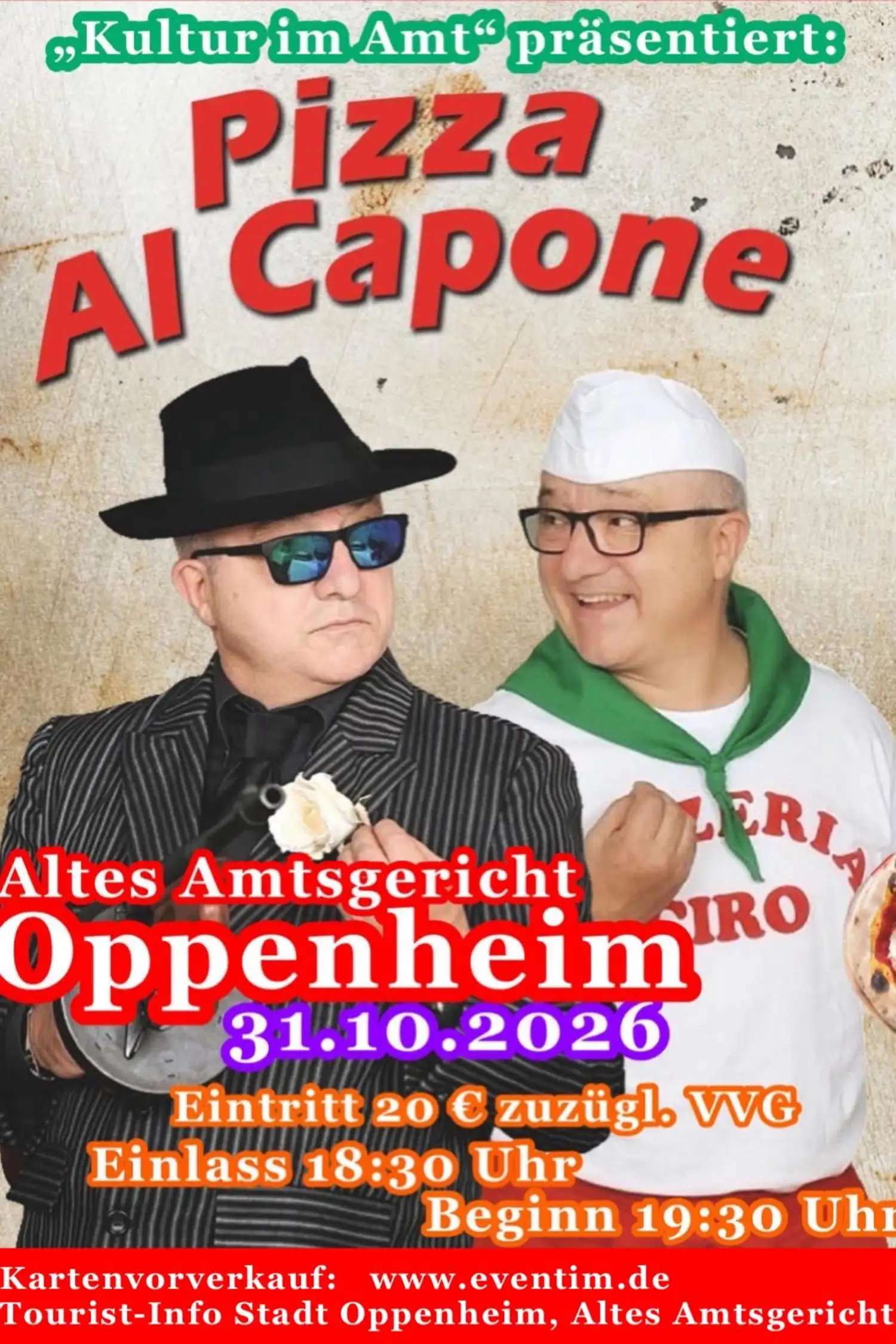 Kultur im Amt: Pizza Al Capone