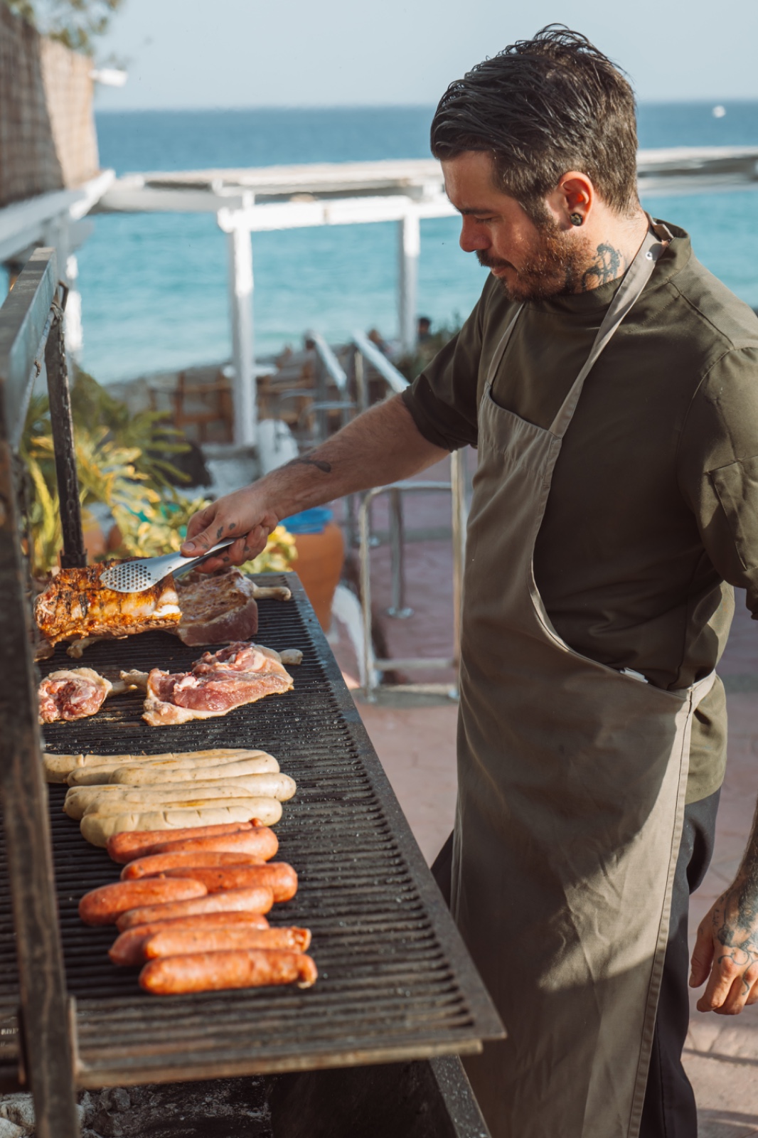 BBQ at Las Gaviotas Beach