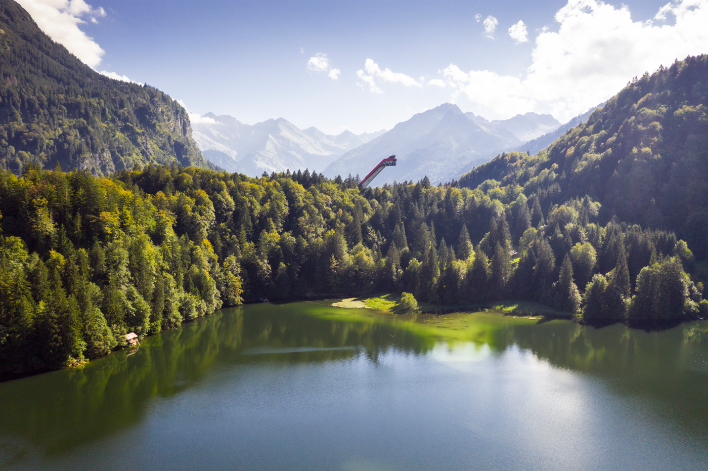 Hike to Freibergsee with Katrin
