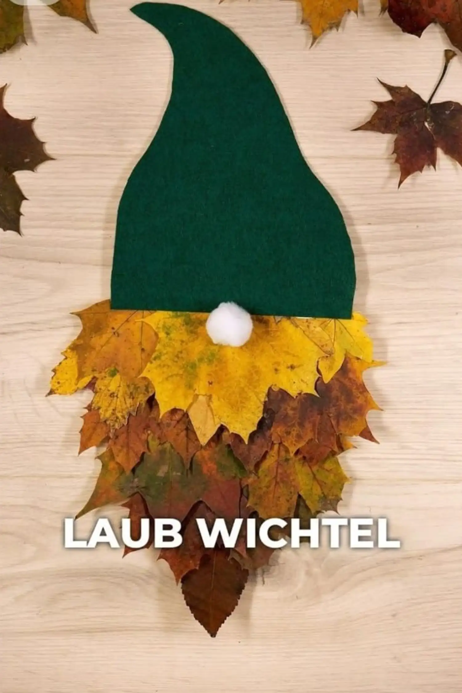 Wir basteln Waldgeister und Wichtel
