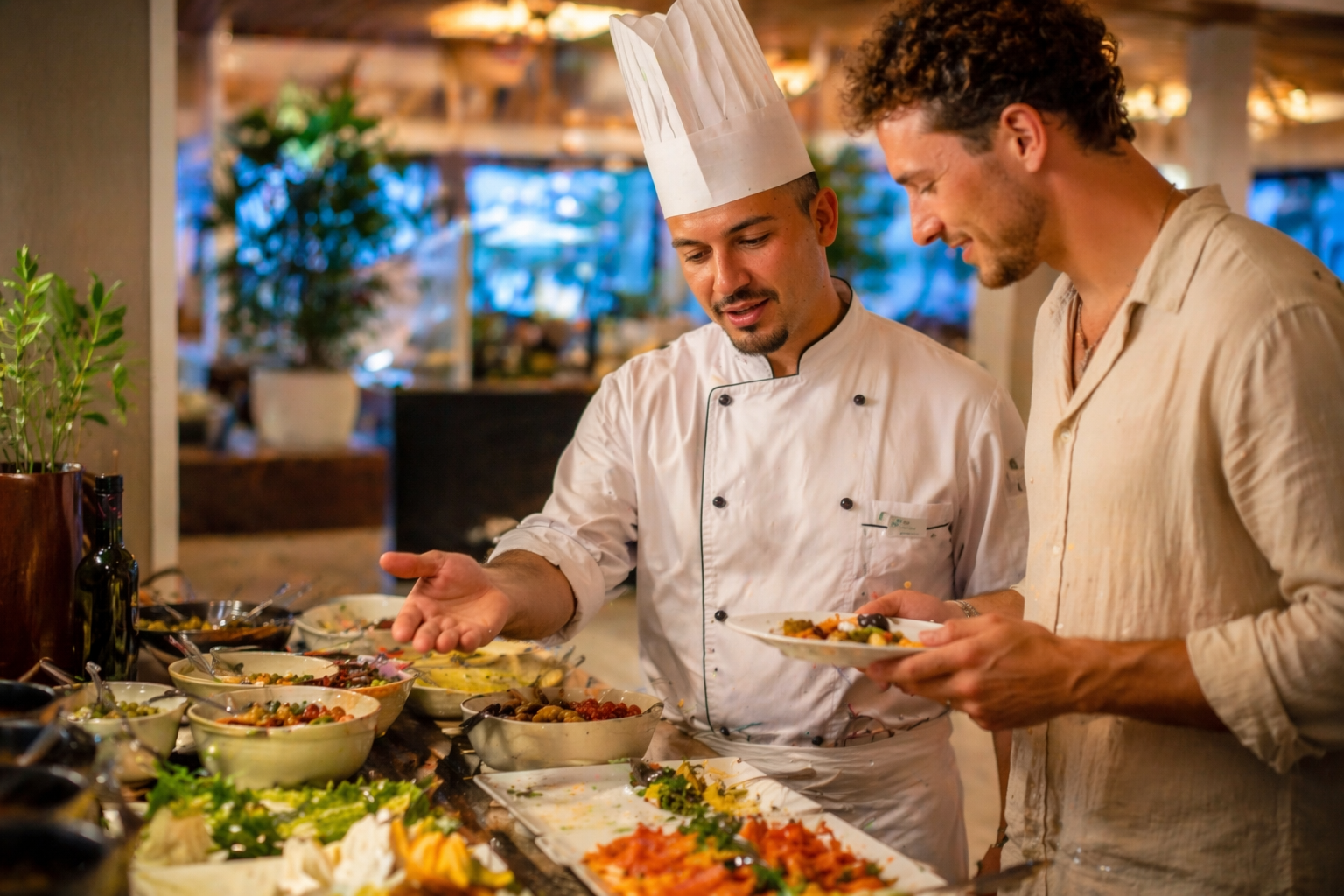 Allergy buffet tour