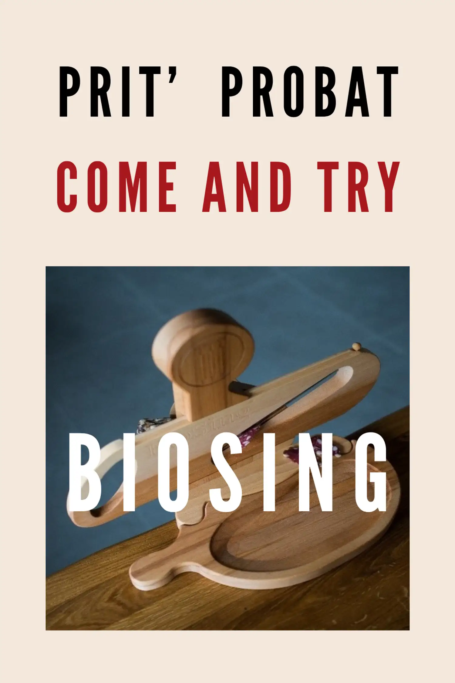 „Prit' probat“ | „Come & Try“ | BioSing-Verkostung im Hotel Bohinj