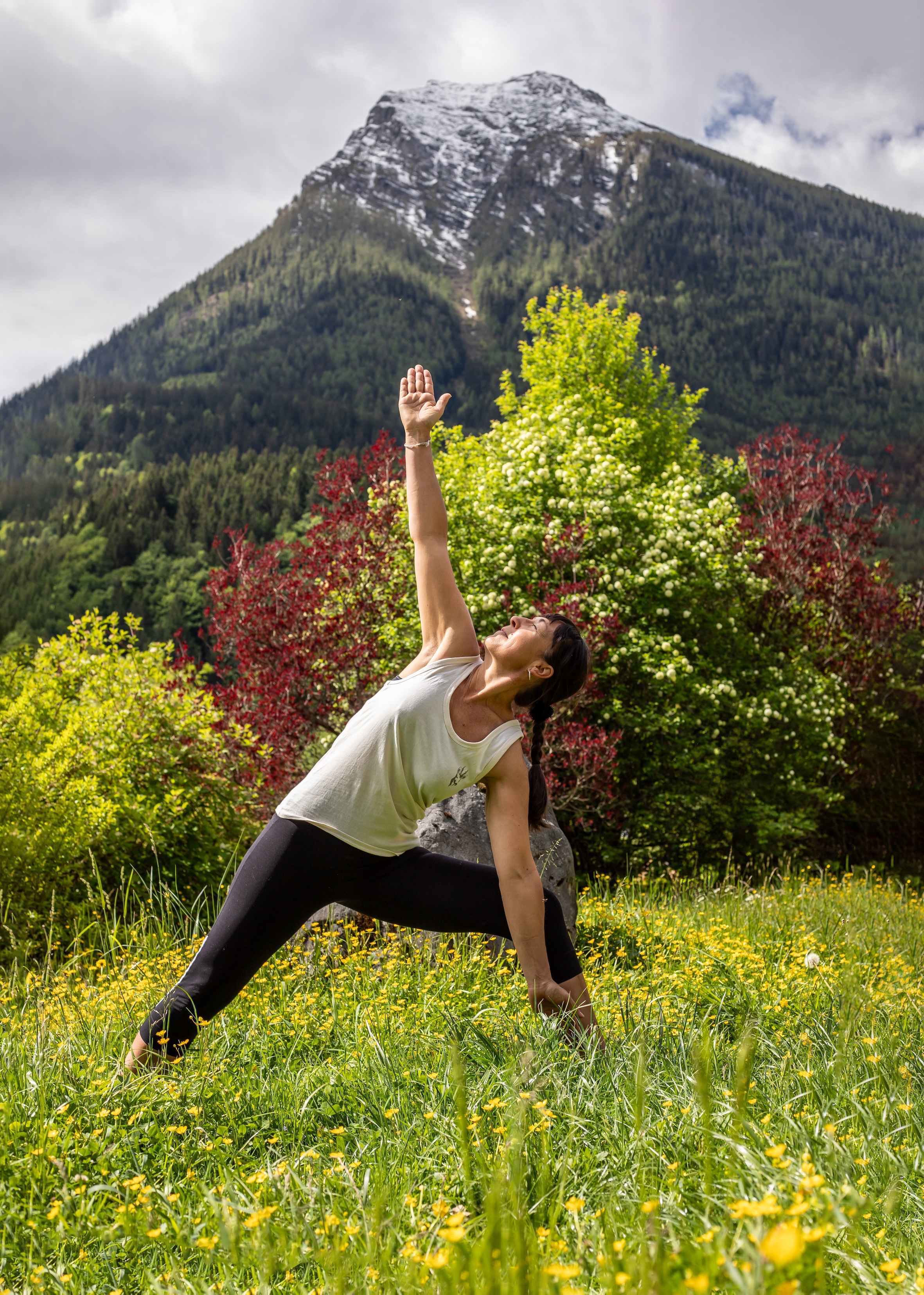 Rehleggs-Yoga für Einsteiger