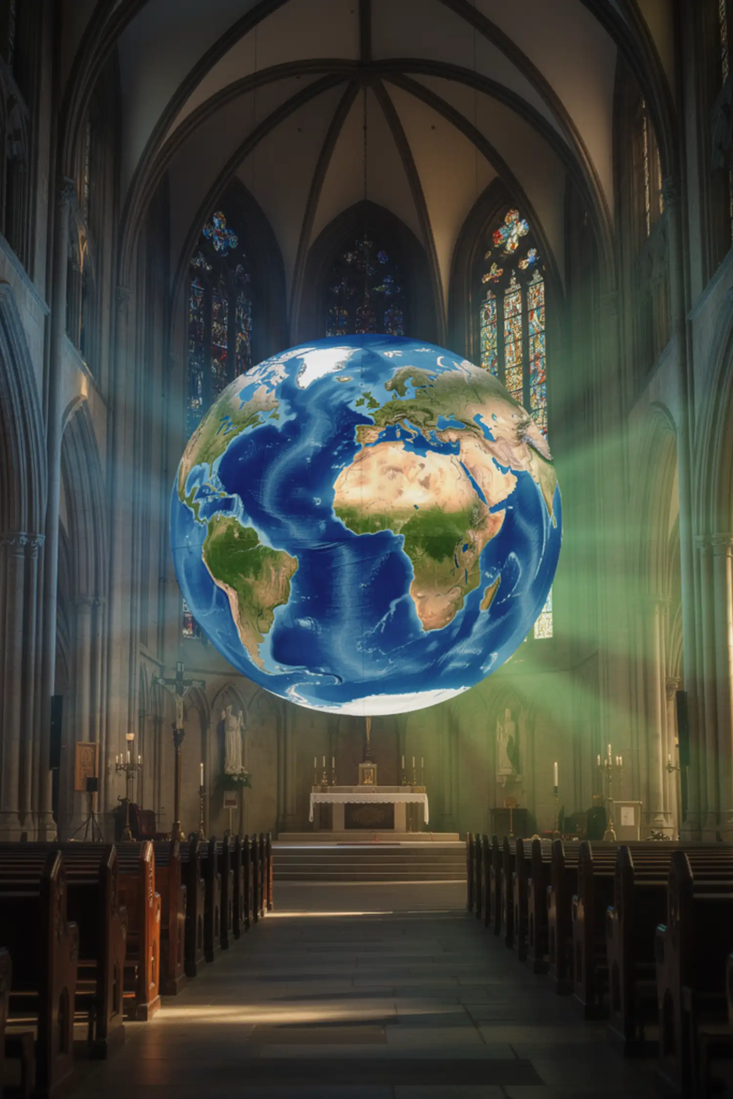 GAIA - Kunstinstallation von Luke Jerram
