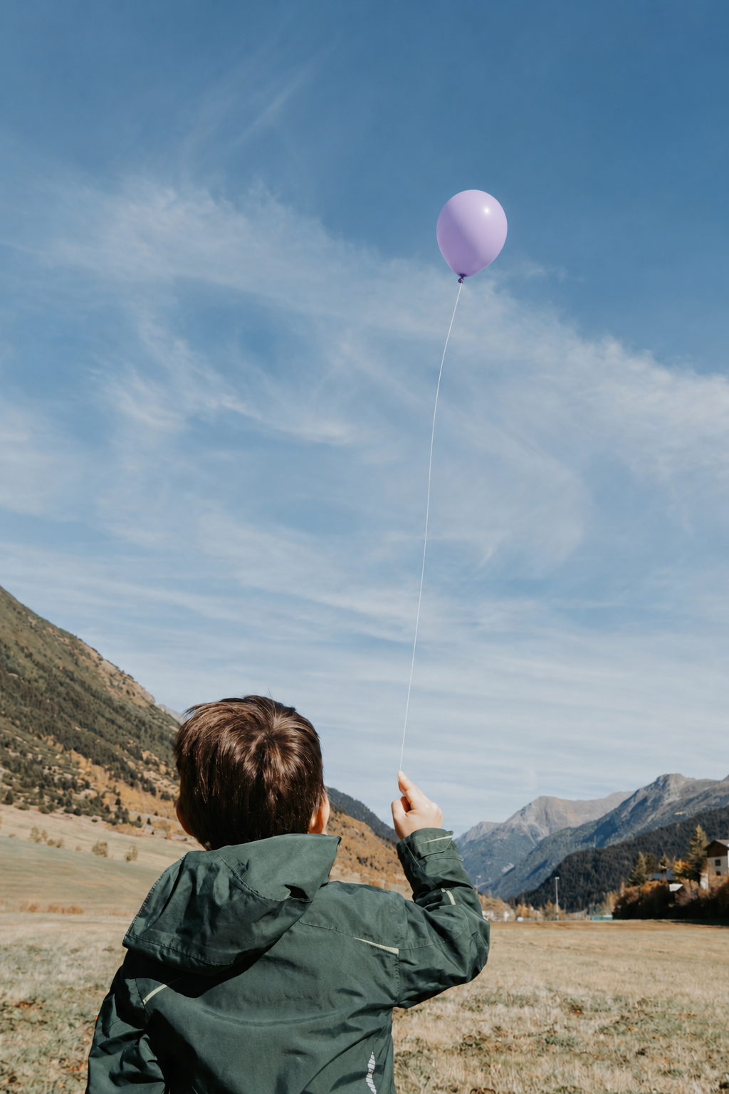 Wunschluftballon steigen lassen