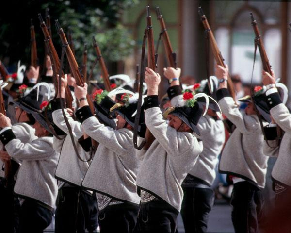Staudenfest der Schützenkompanie Tux