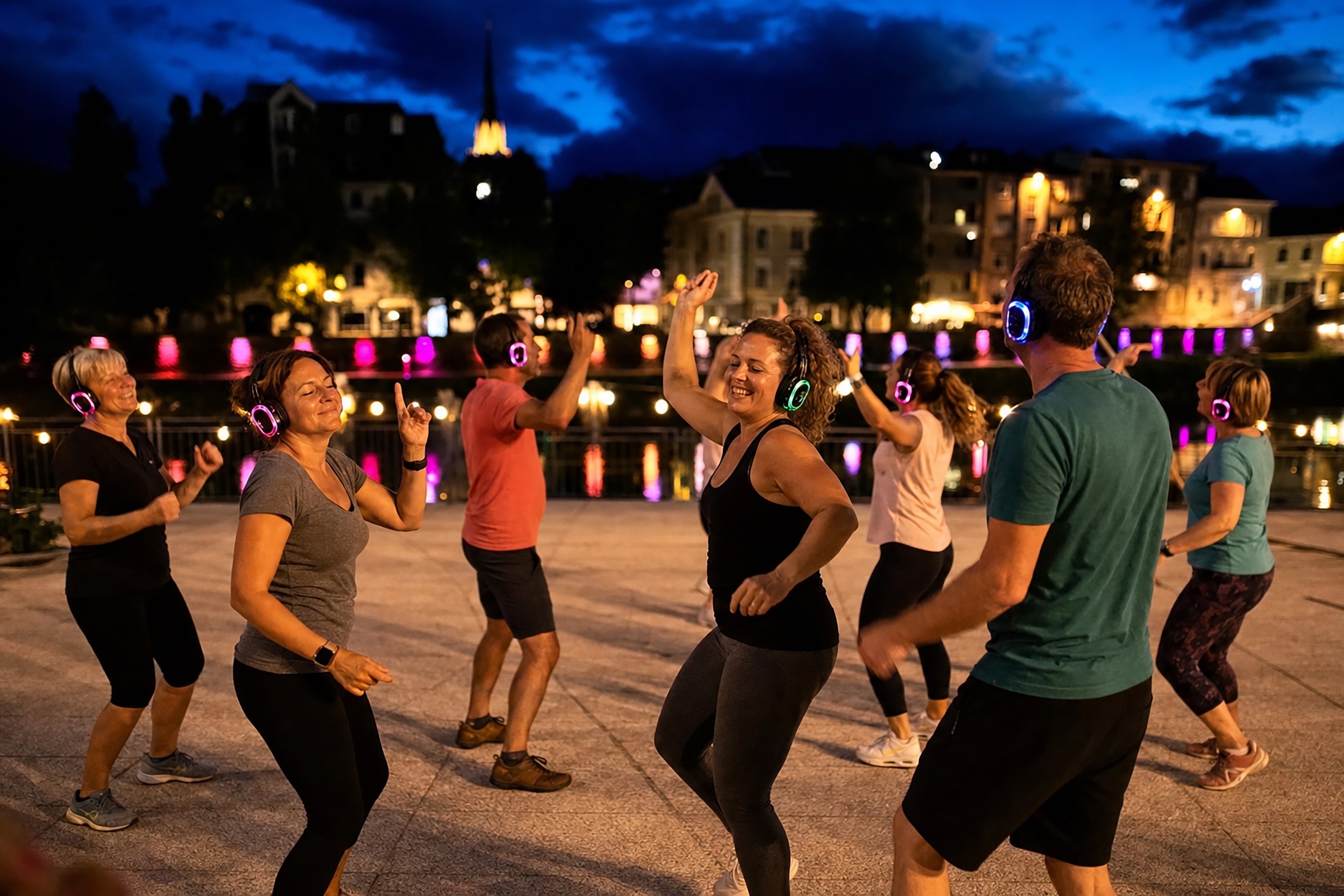 Dance in the summer
