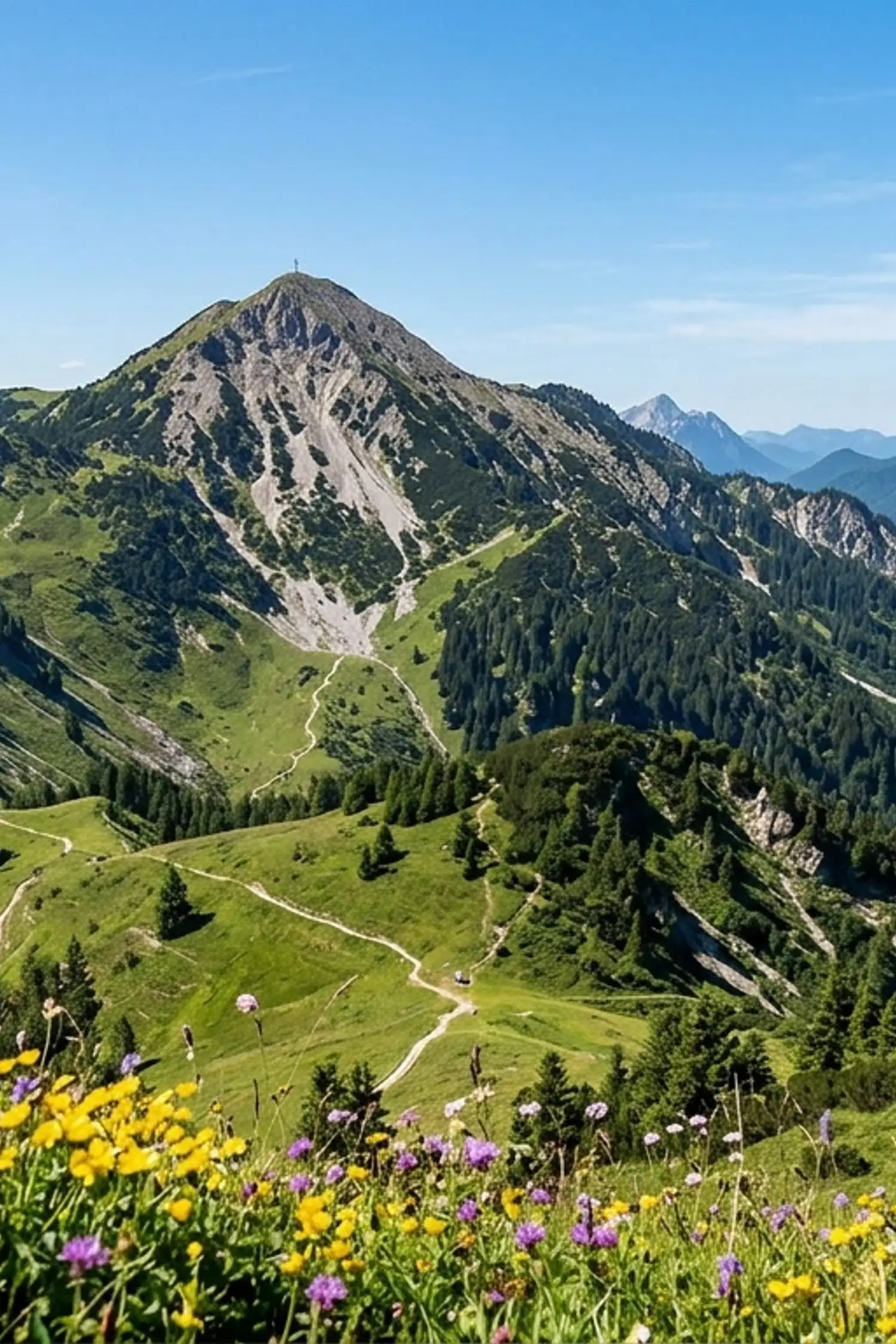 Pleasure hike up the Geigelstein