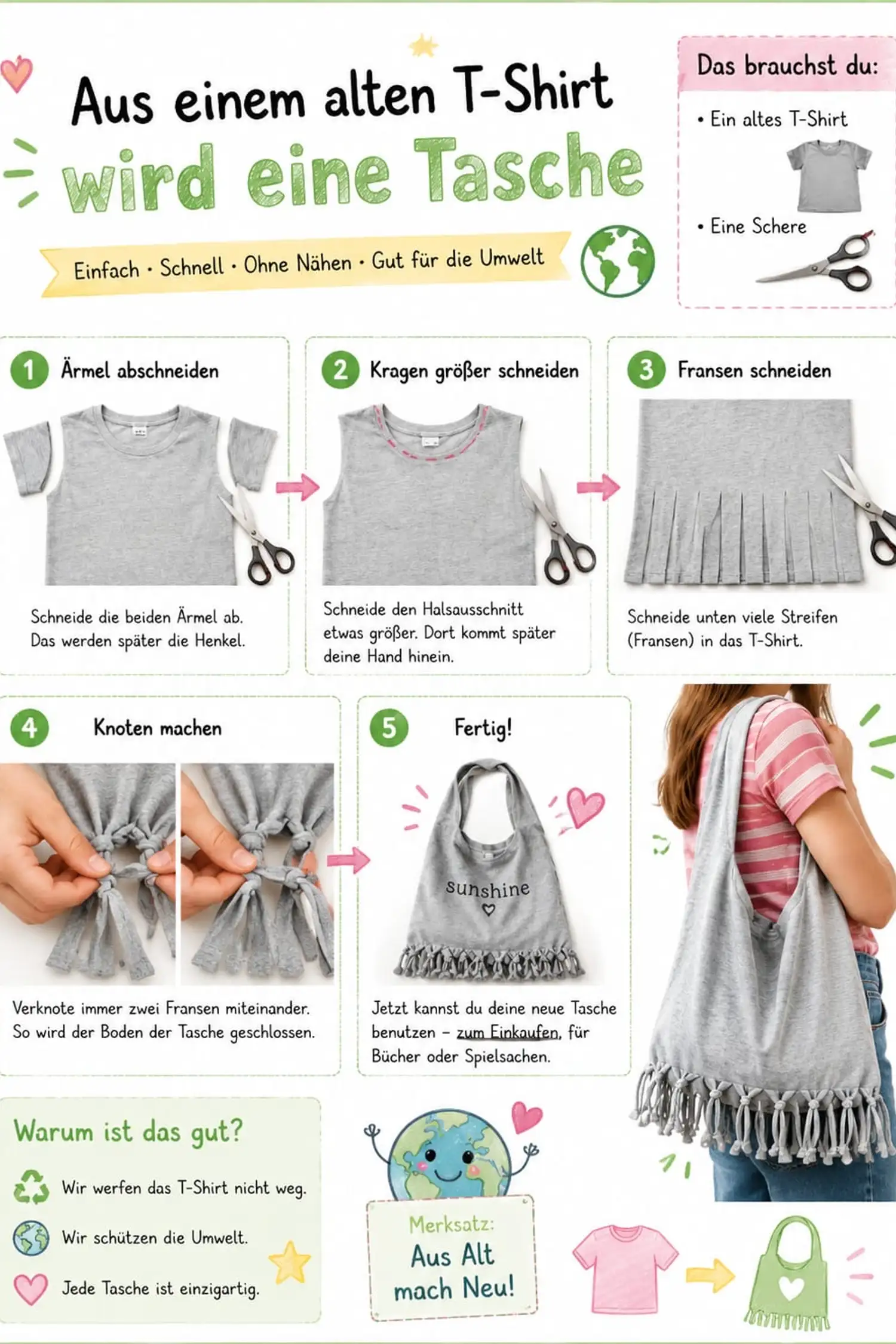 Make a T-Shirt Pouch