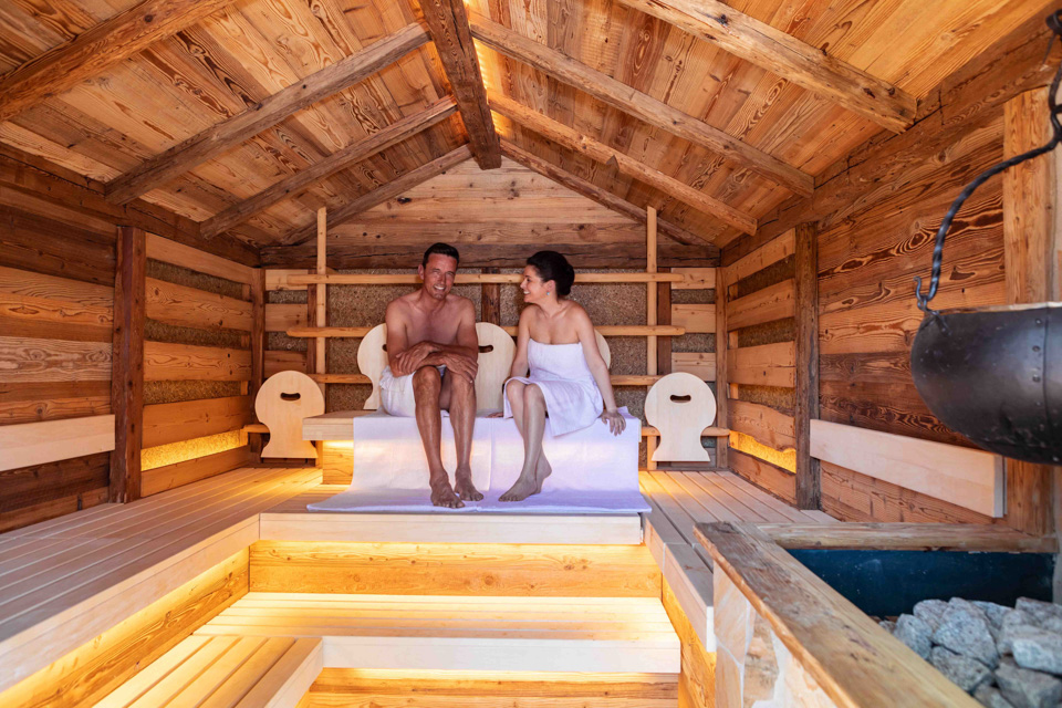 Sauna area