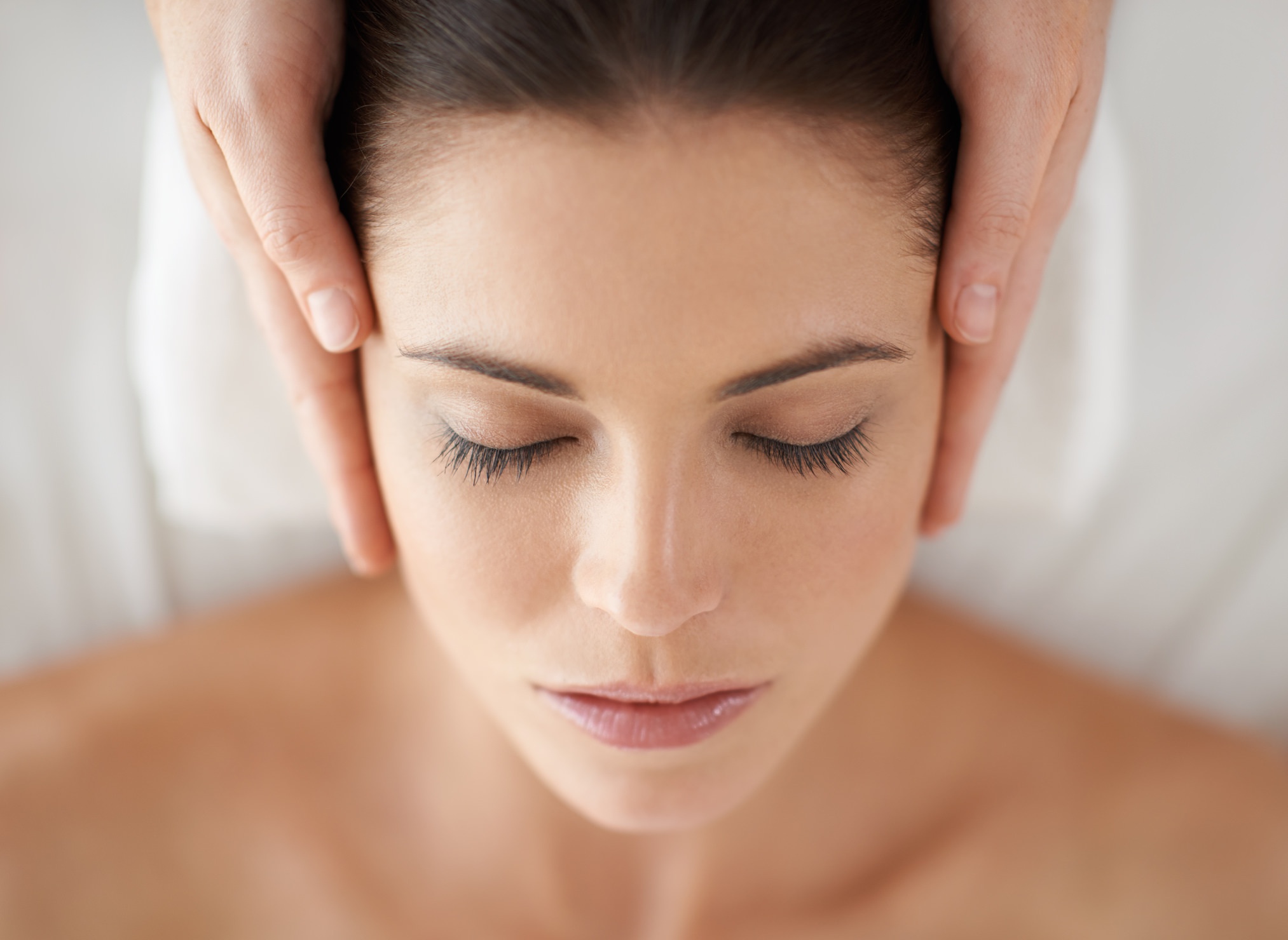 Anti-stress facial treatment