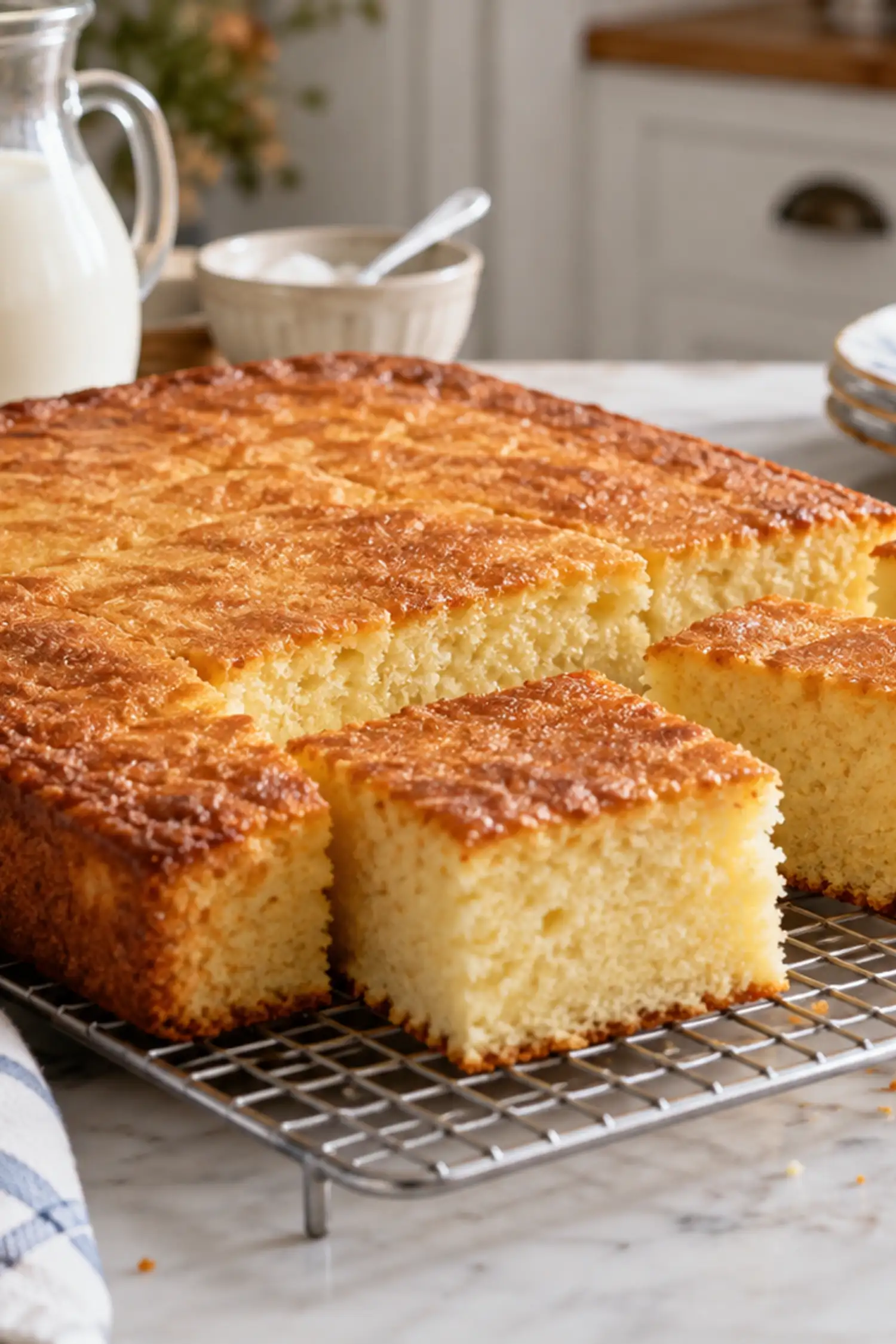 Hot Milk Cake