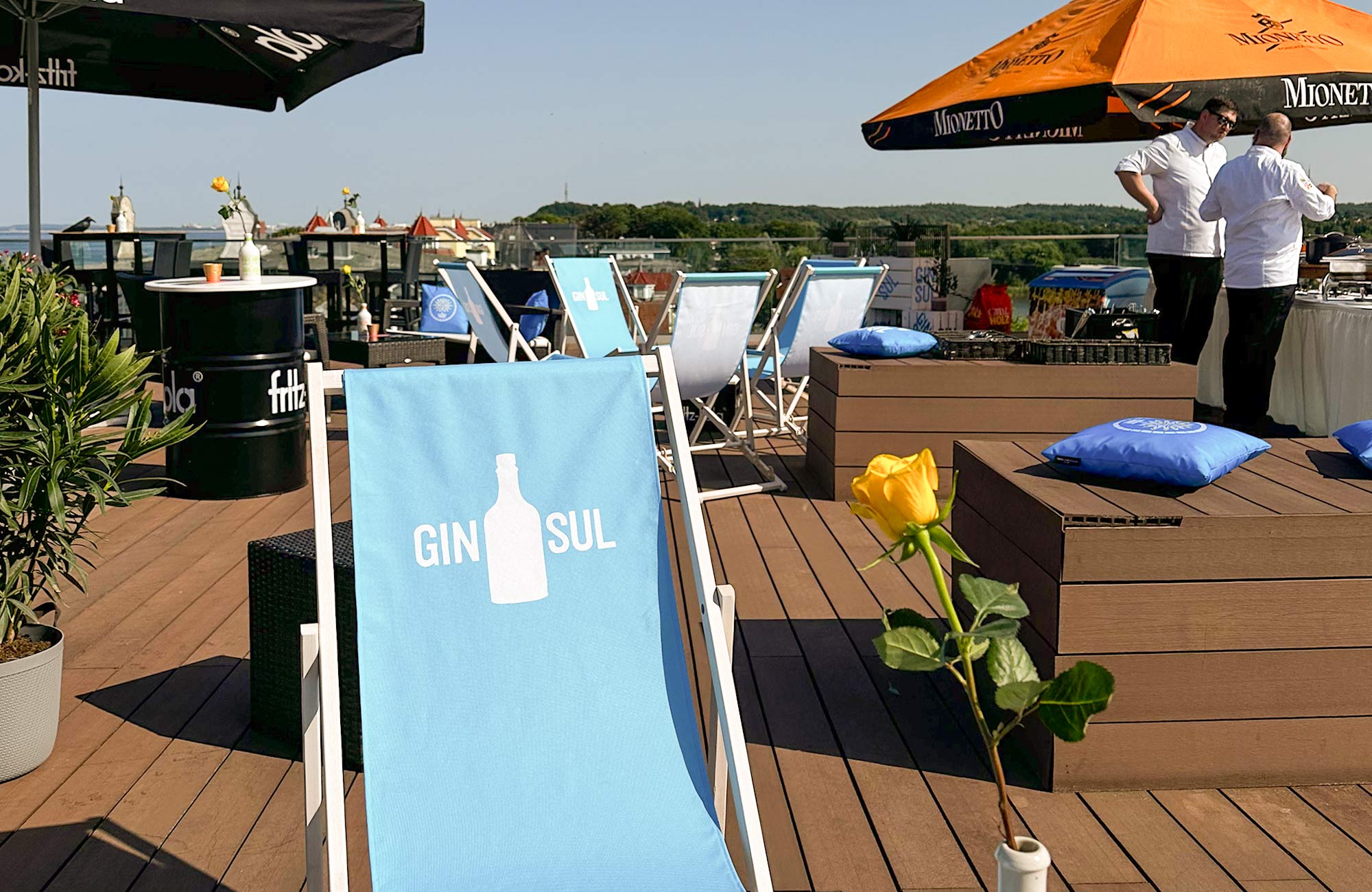 Chill Out über den Dächern von Bansin 