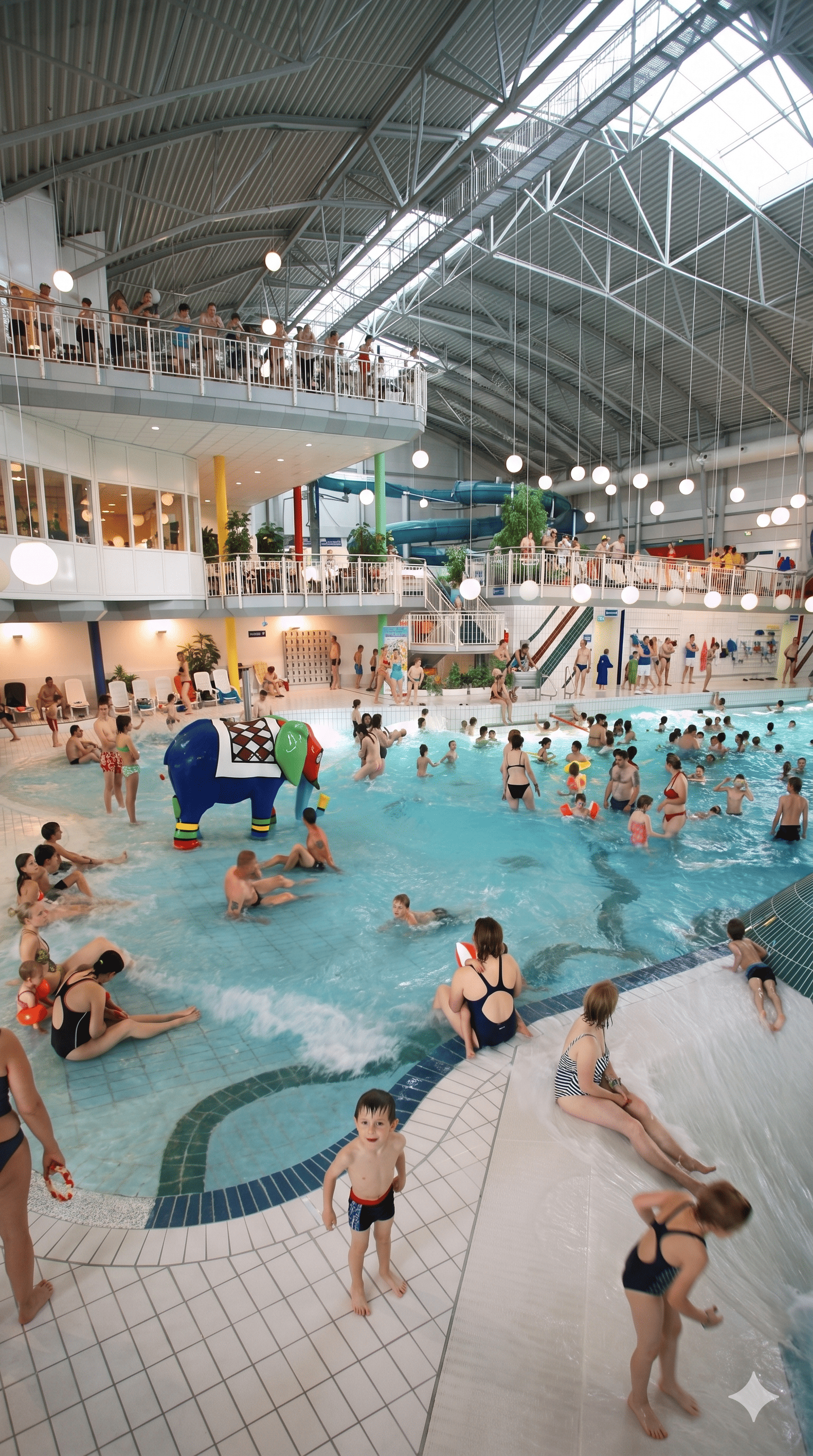 Action & water fun at the Atlantis adventure pool