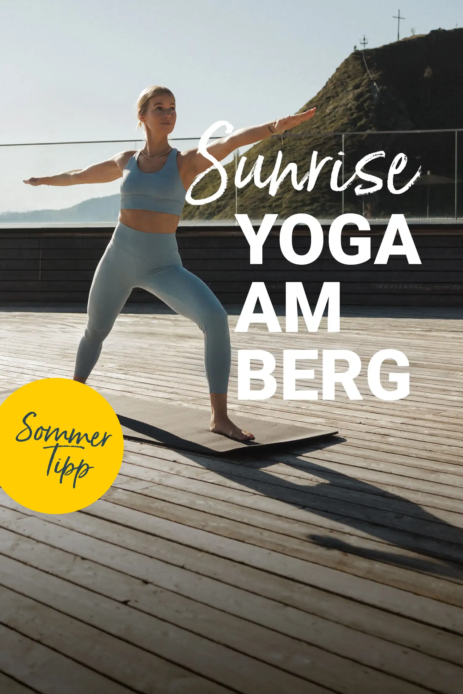 Sunrise Yoga on the mountain