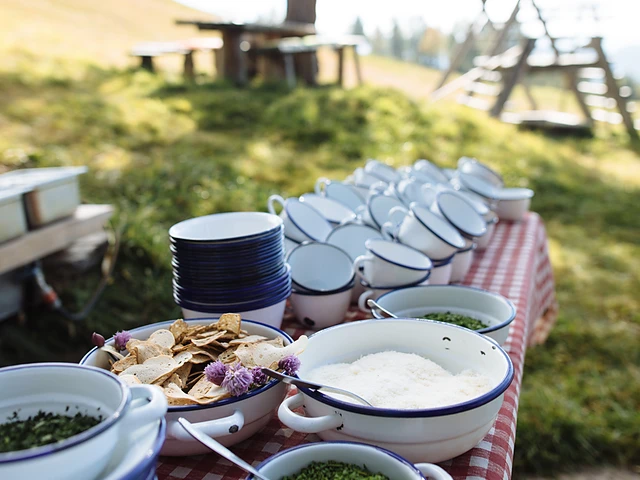 Alpine Gourmet at the Wildschütz Hut in Stuls