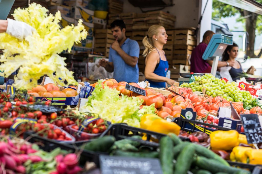Small Market at Praderplatz in Merano
