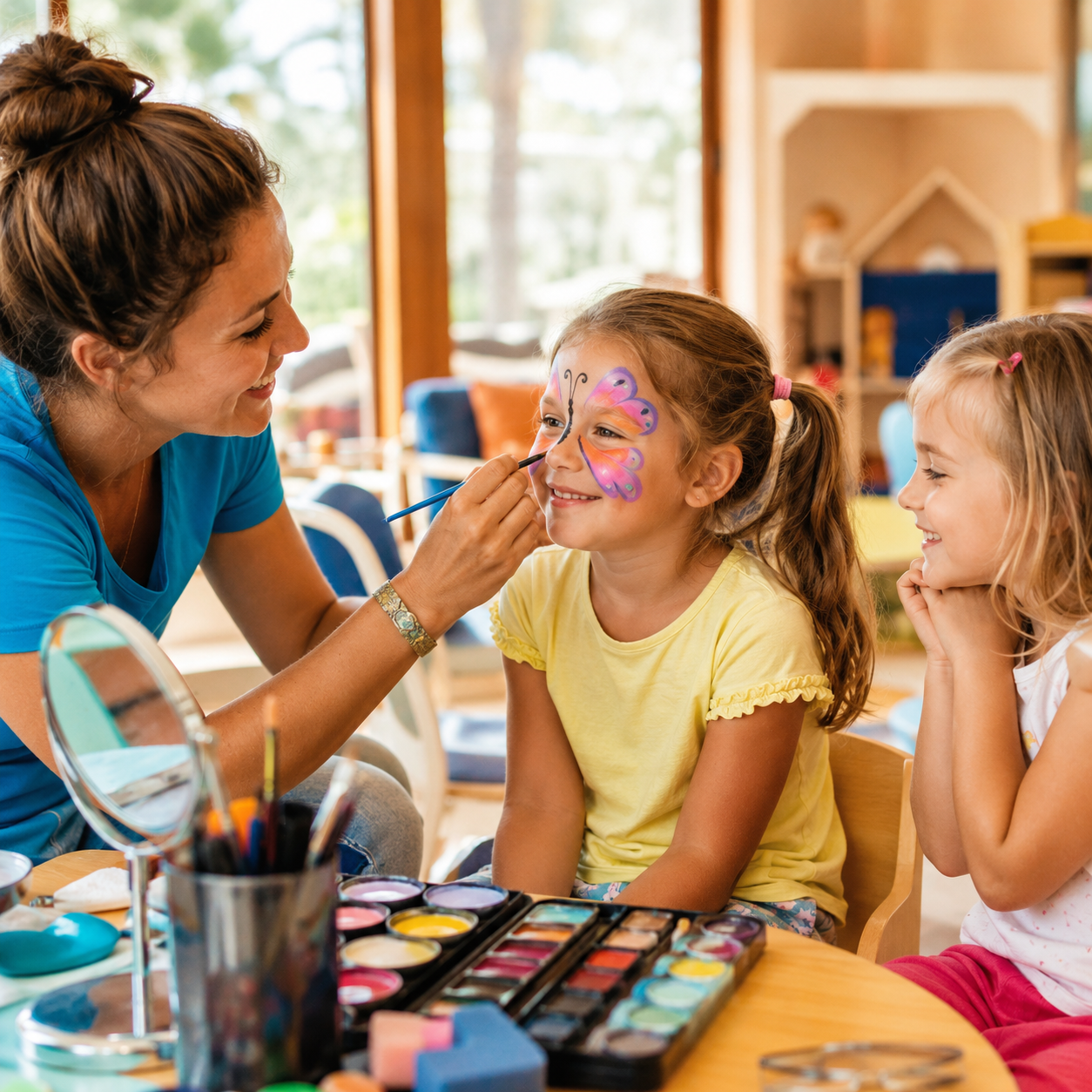 Farbenzauber: Kinderschminken für kleine FantasieheldInnen