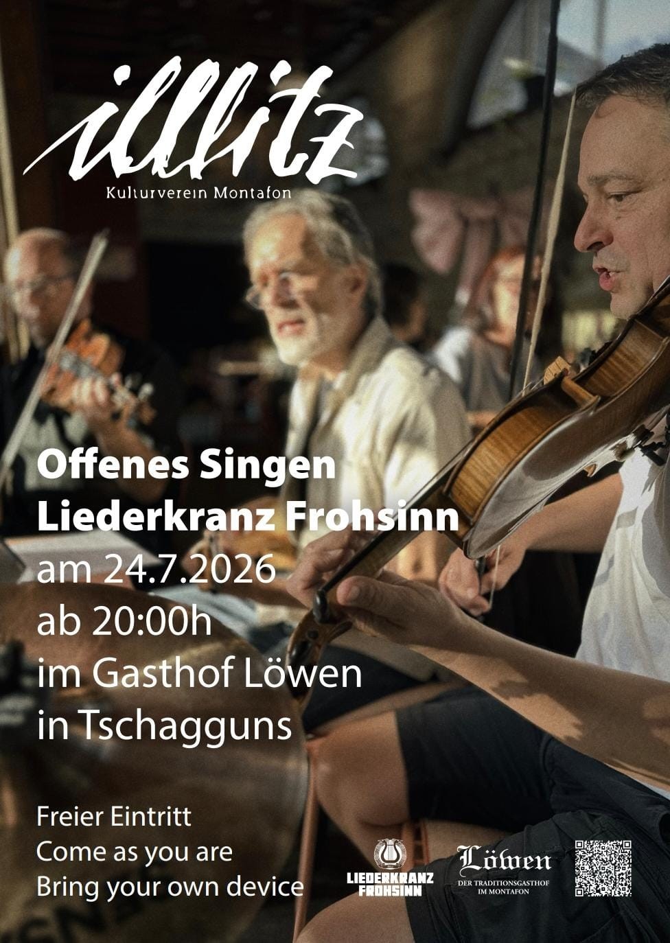 Offenes Singen im Gasthof Löwen
