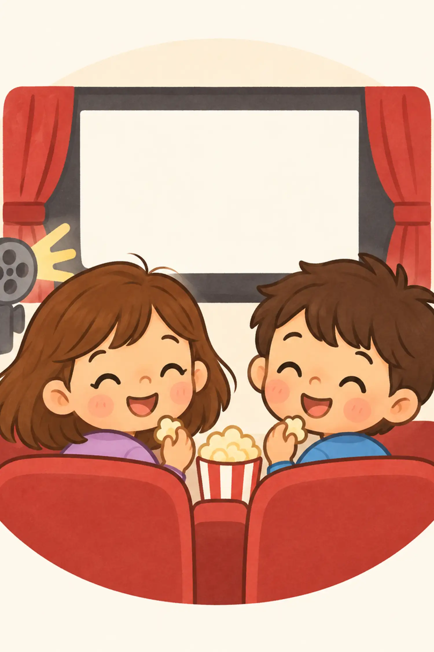 Children's Movie Screening in the Hotel Lobby