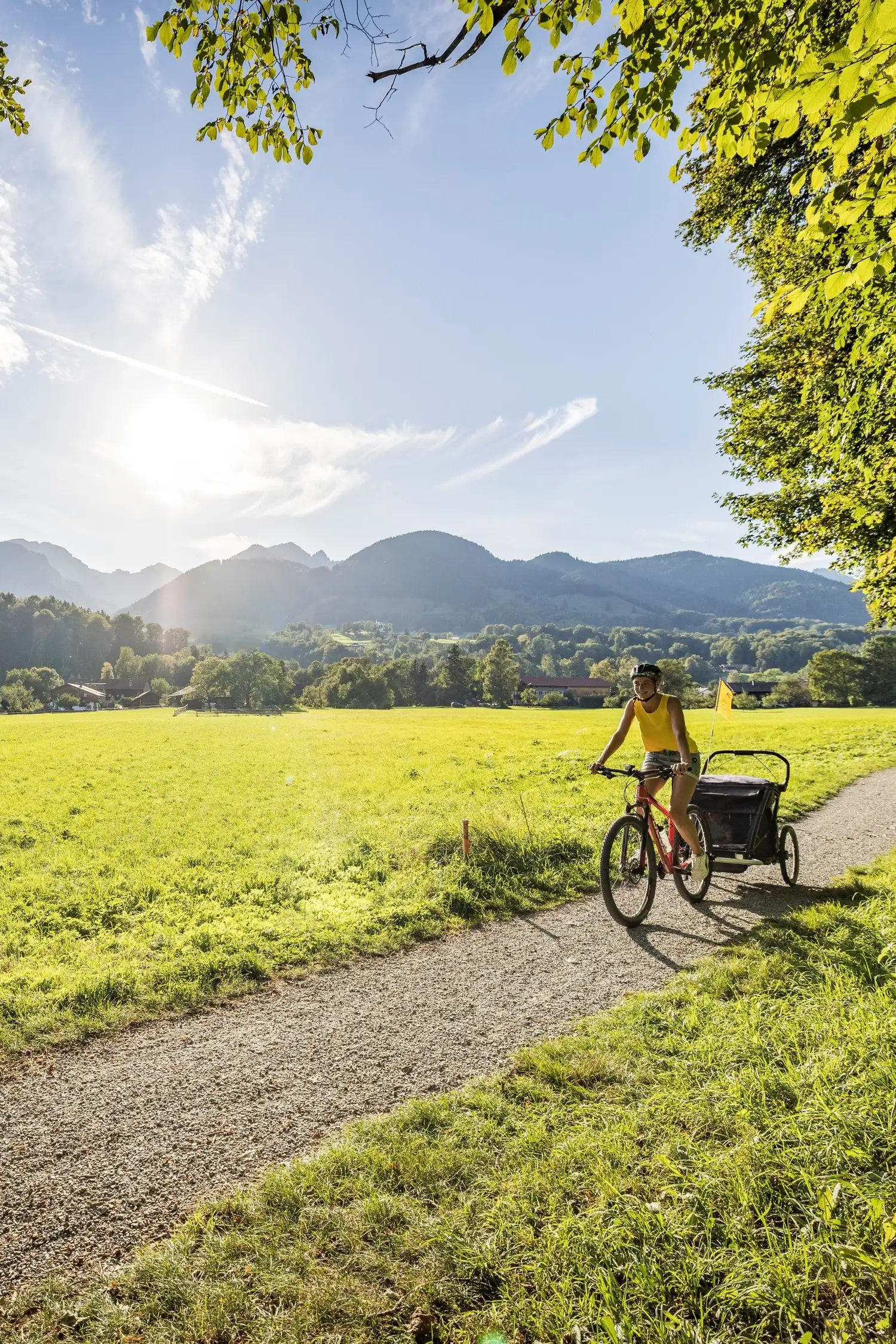 Radgenuss zwischen See und Berg