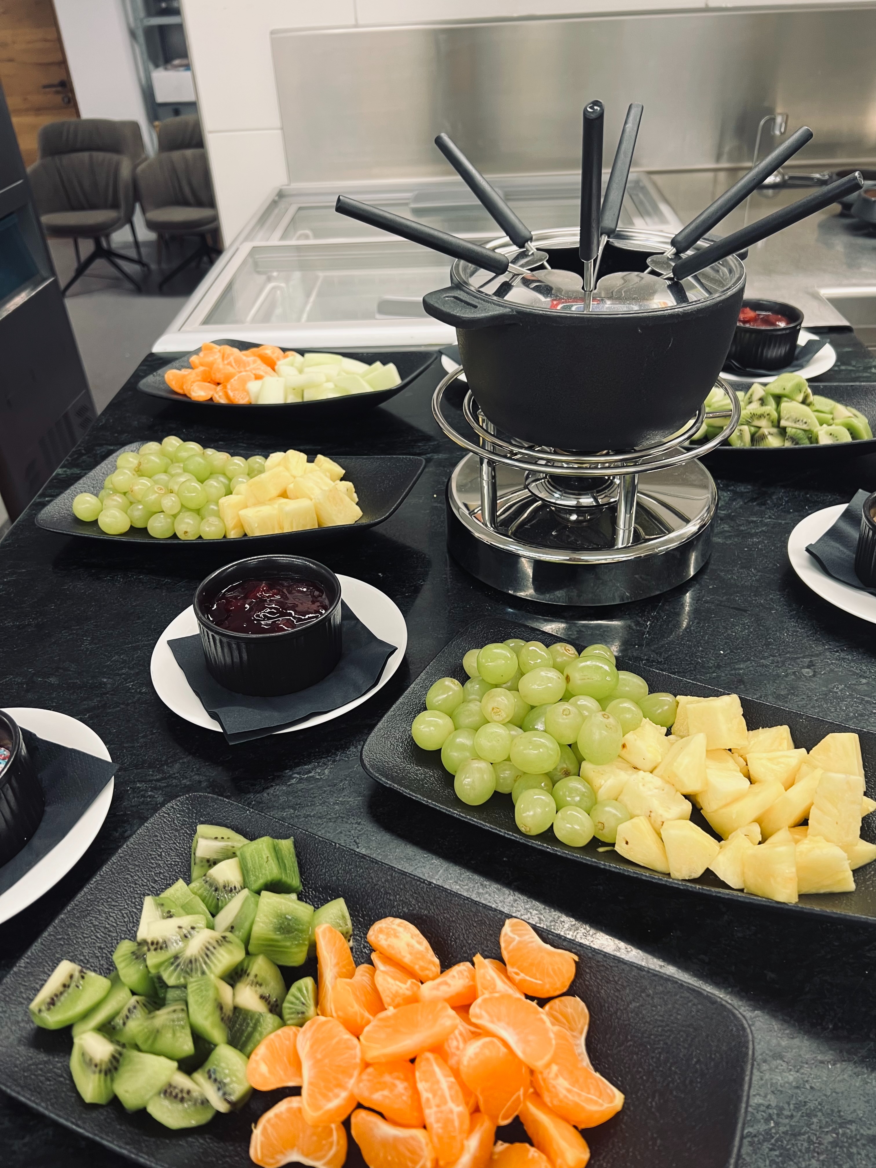 Chocolate fondue