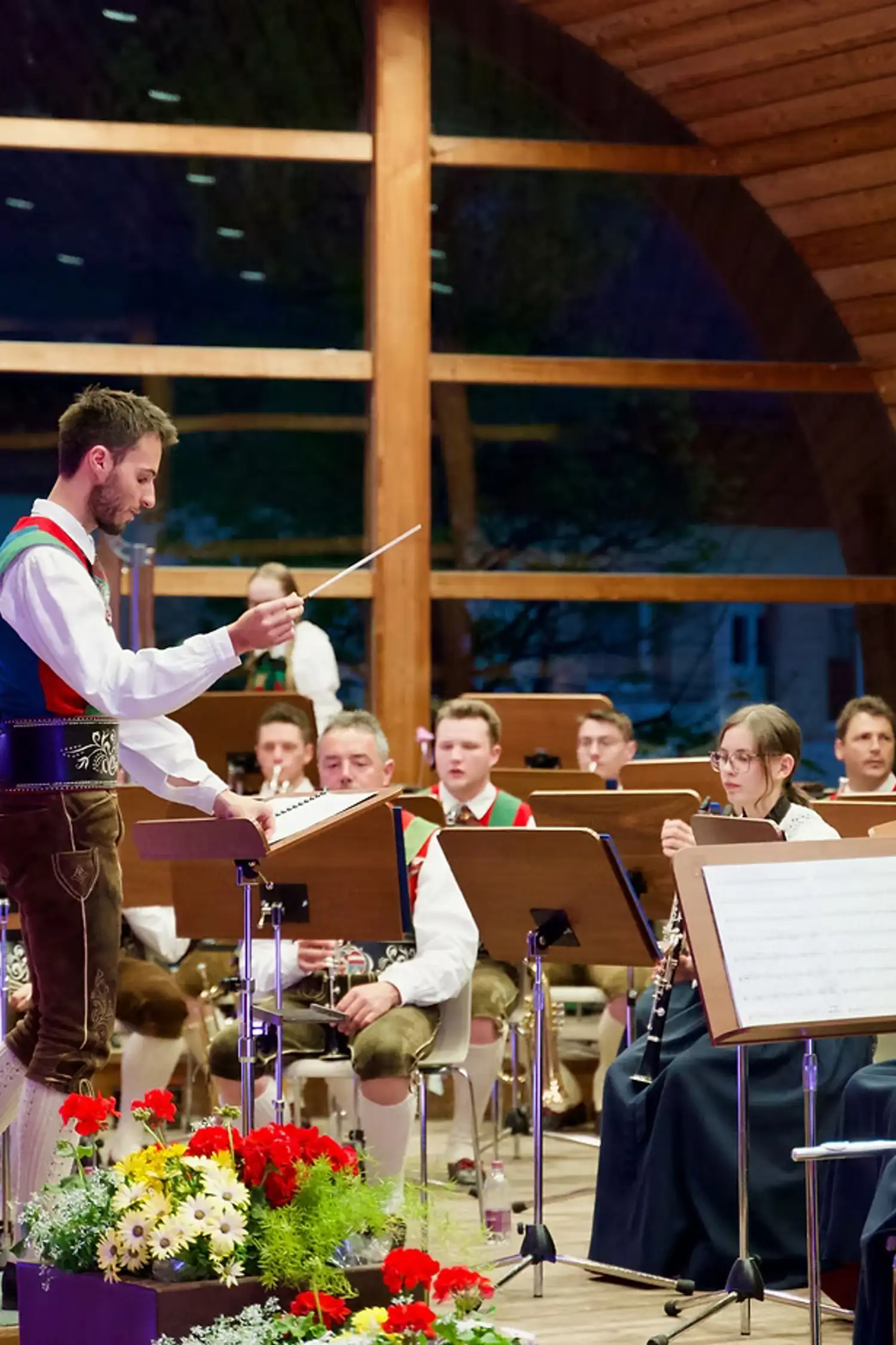 Concert by the Enneberg band