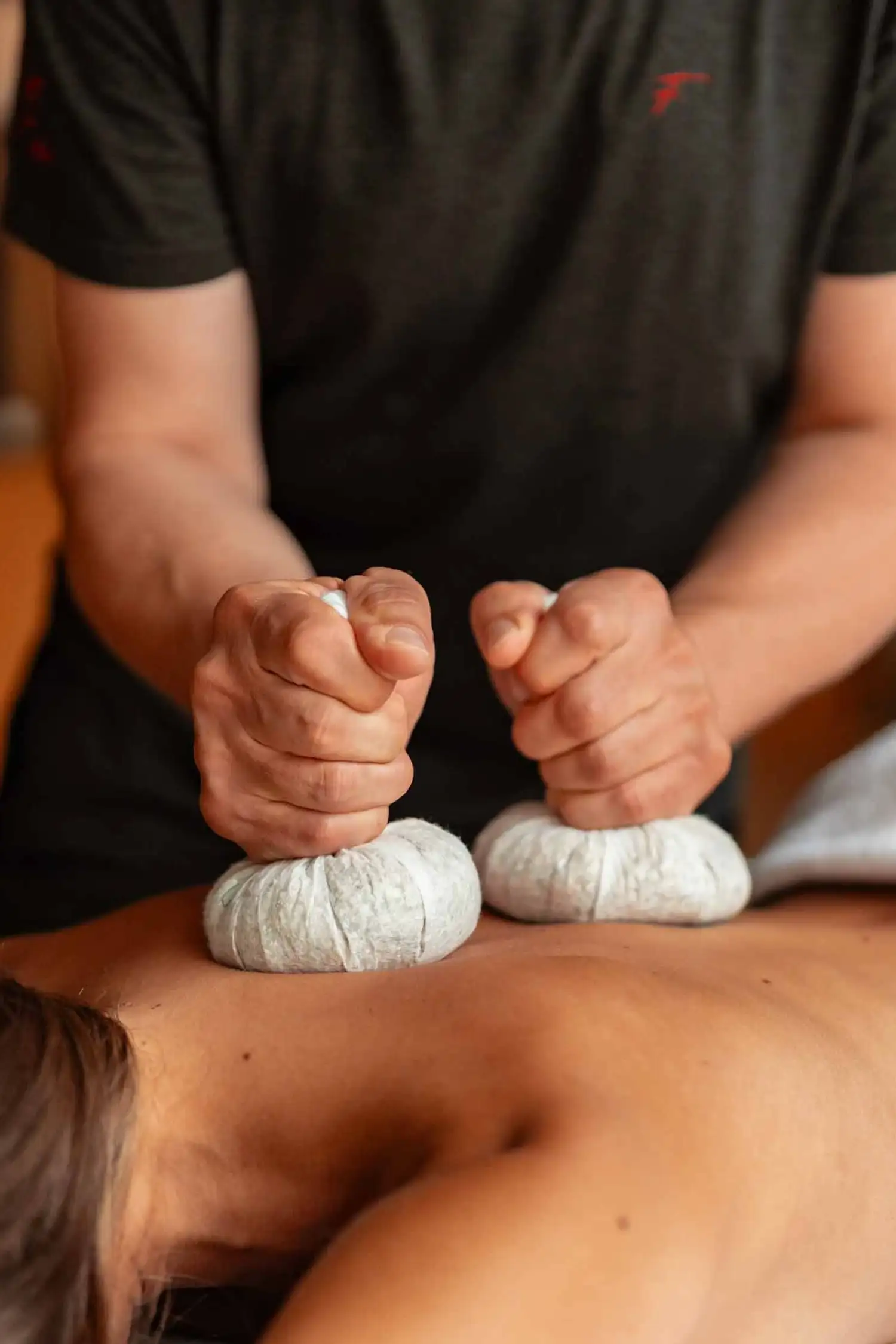 Alpenkräuter Stempelmassage