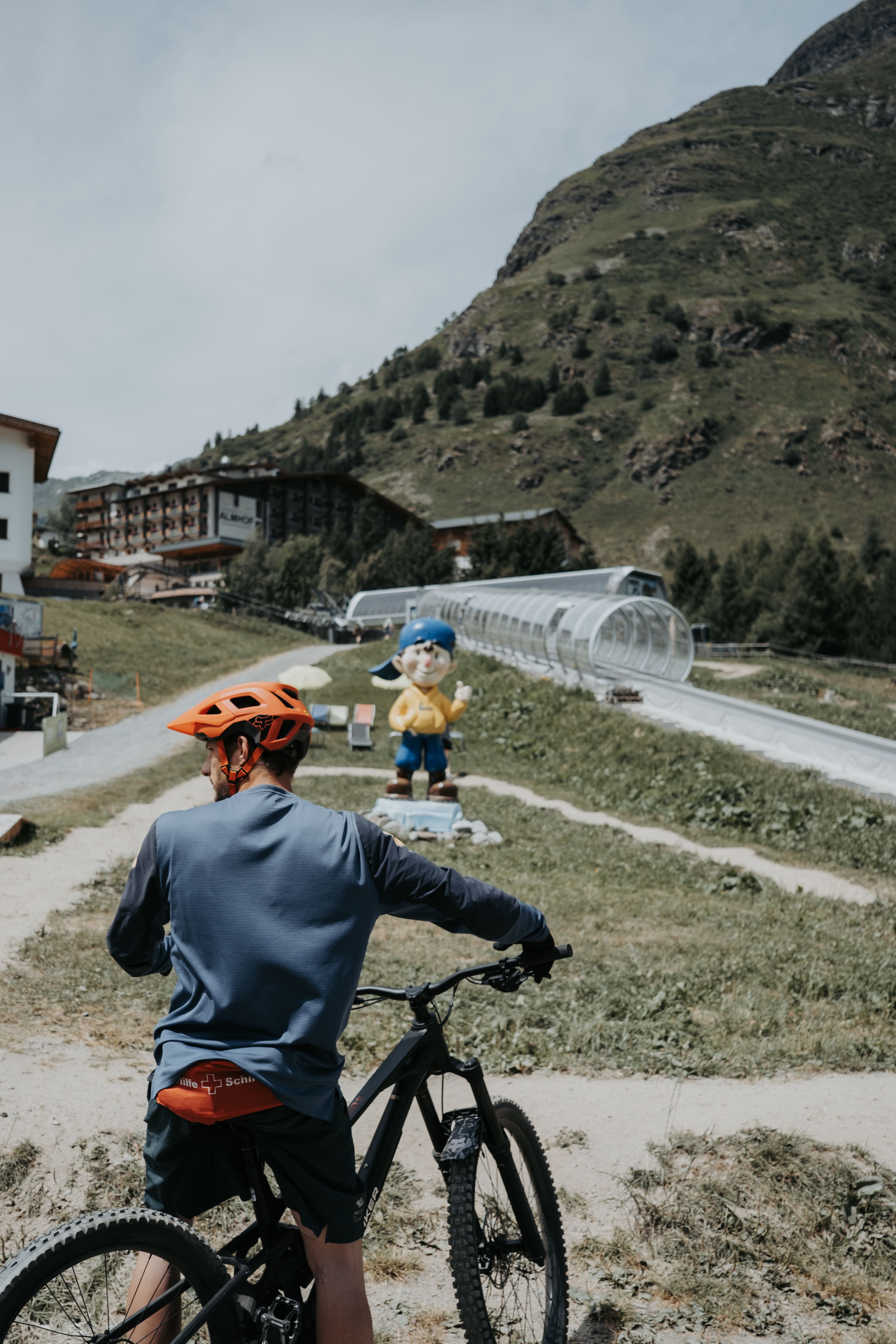 Let's head to the Galtür Bike School—Silvatrails Training for ages 8 and up