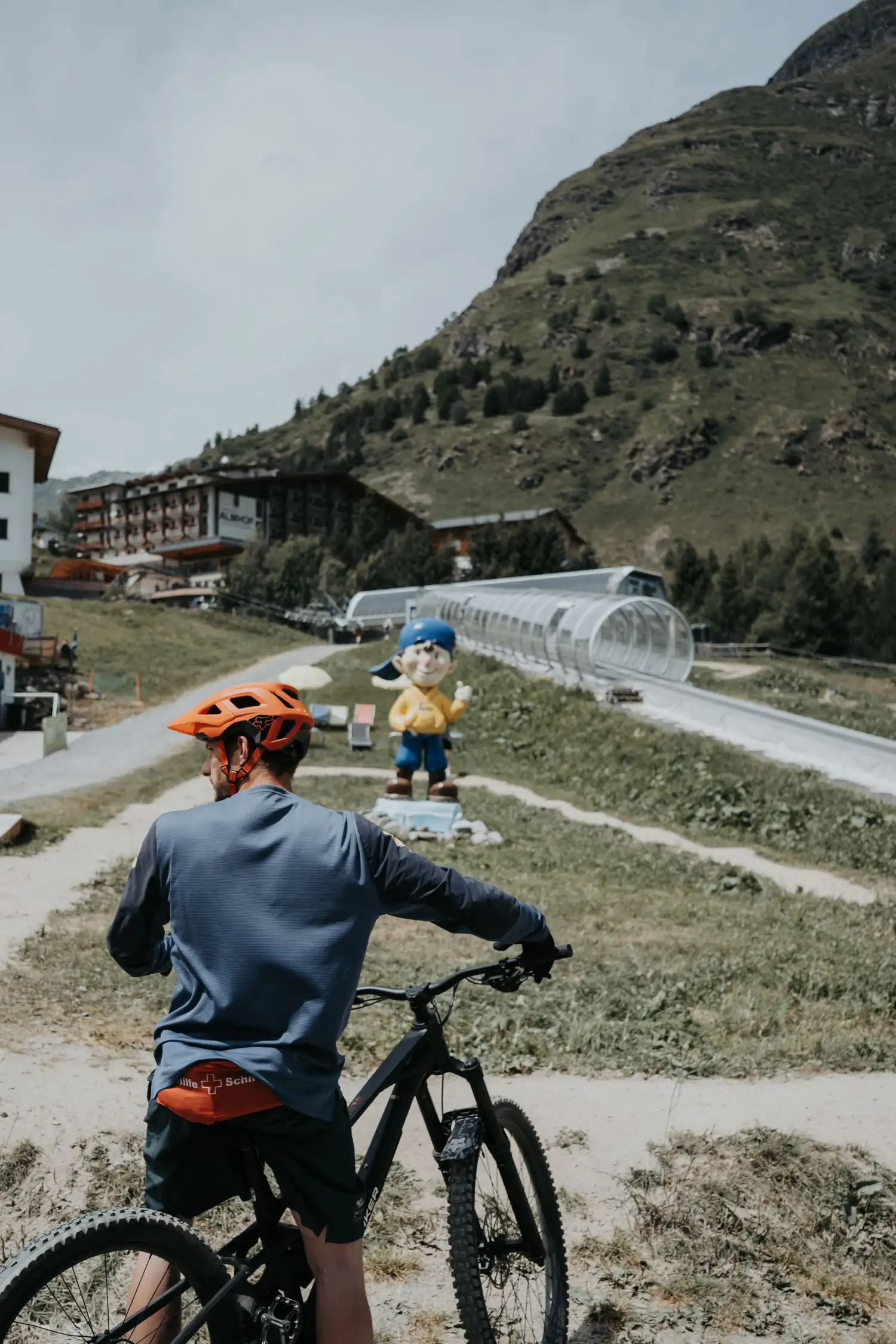 Los geht's in die Bike Schule Galtür  Silvatrails Training ab 8 Jahren