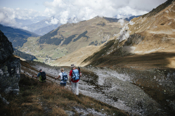 Wanderung auf dem Schmugglerweg in Gargellen