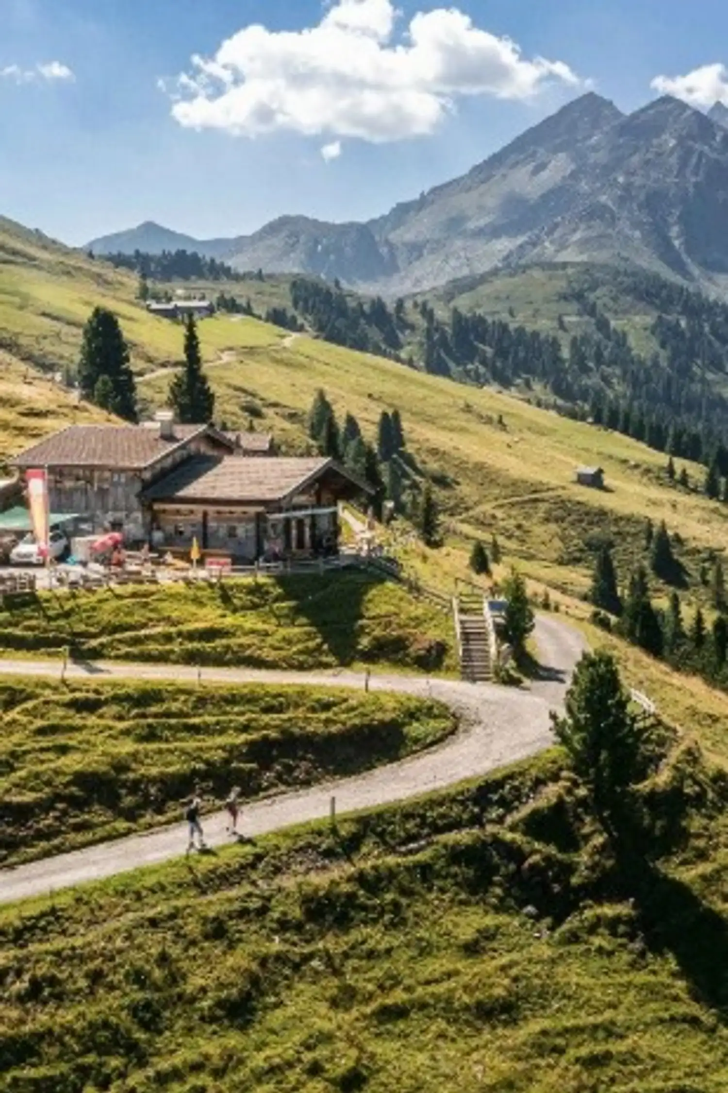 *Hike to the Gletscherblickalm