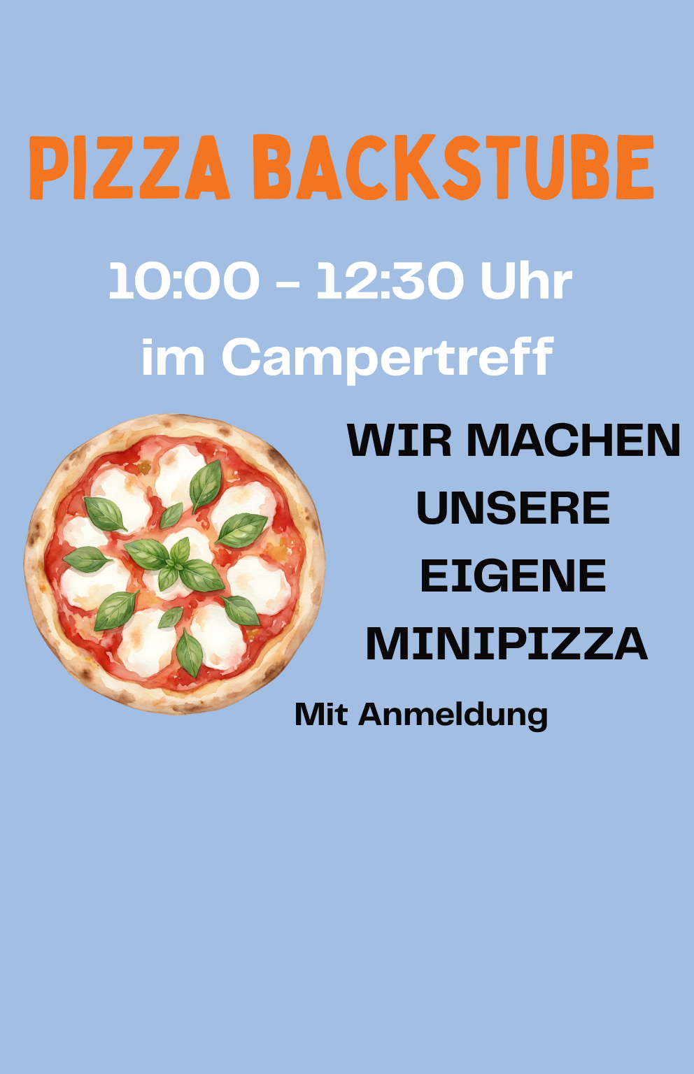 BACKSTUBE
mit Anmeldung
