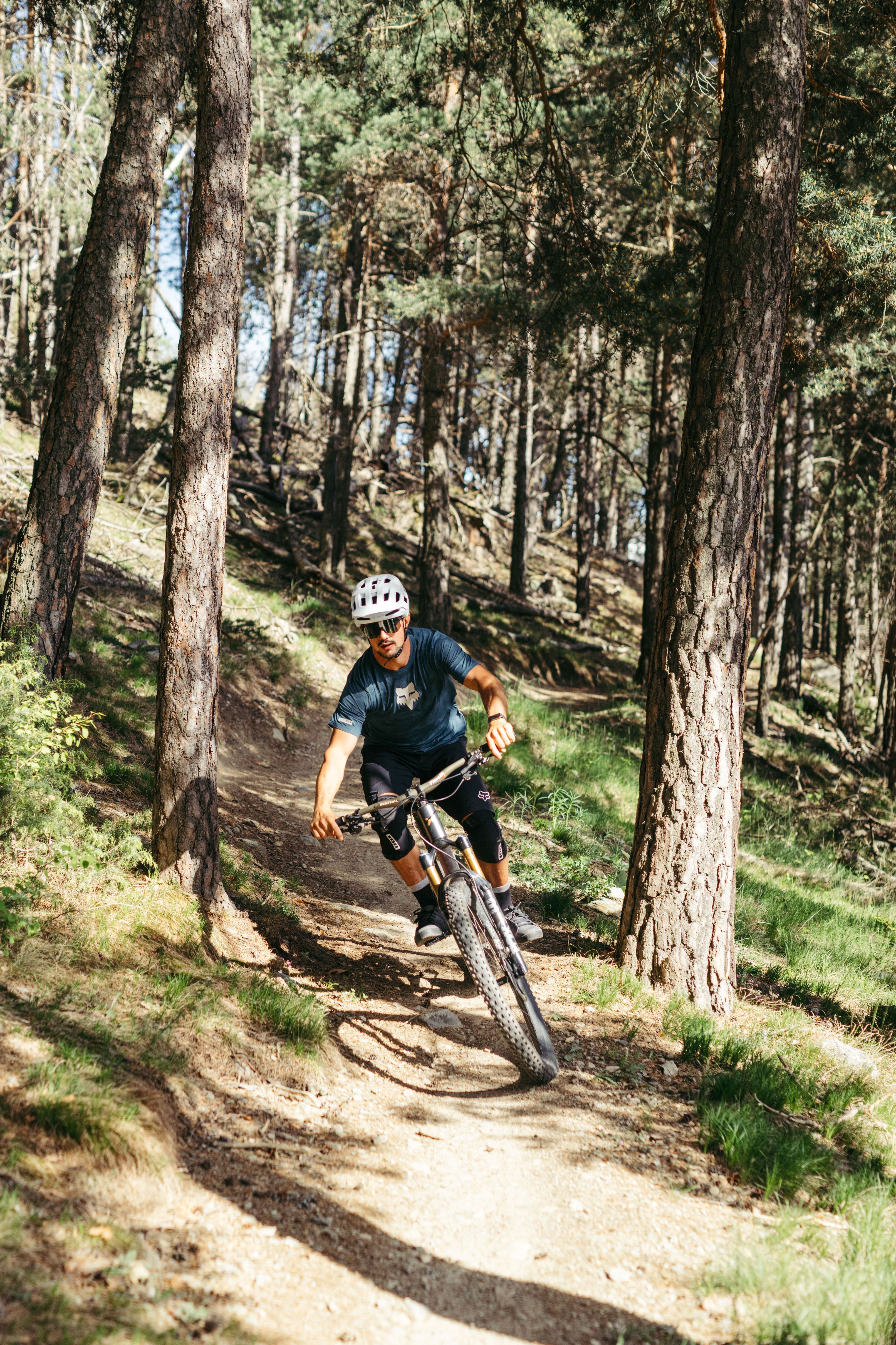Mountain bike technique training for beginners