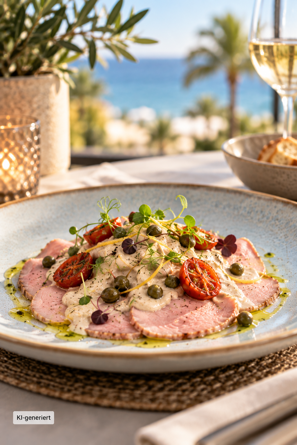 Menu evening at Las Gaviotas Beach