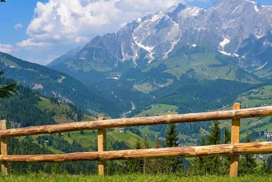 Mittlere Wanderung zur Pronebenalm (1280m) Hochkönigcard mitbringen (Gondel)