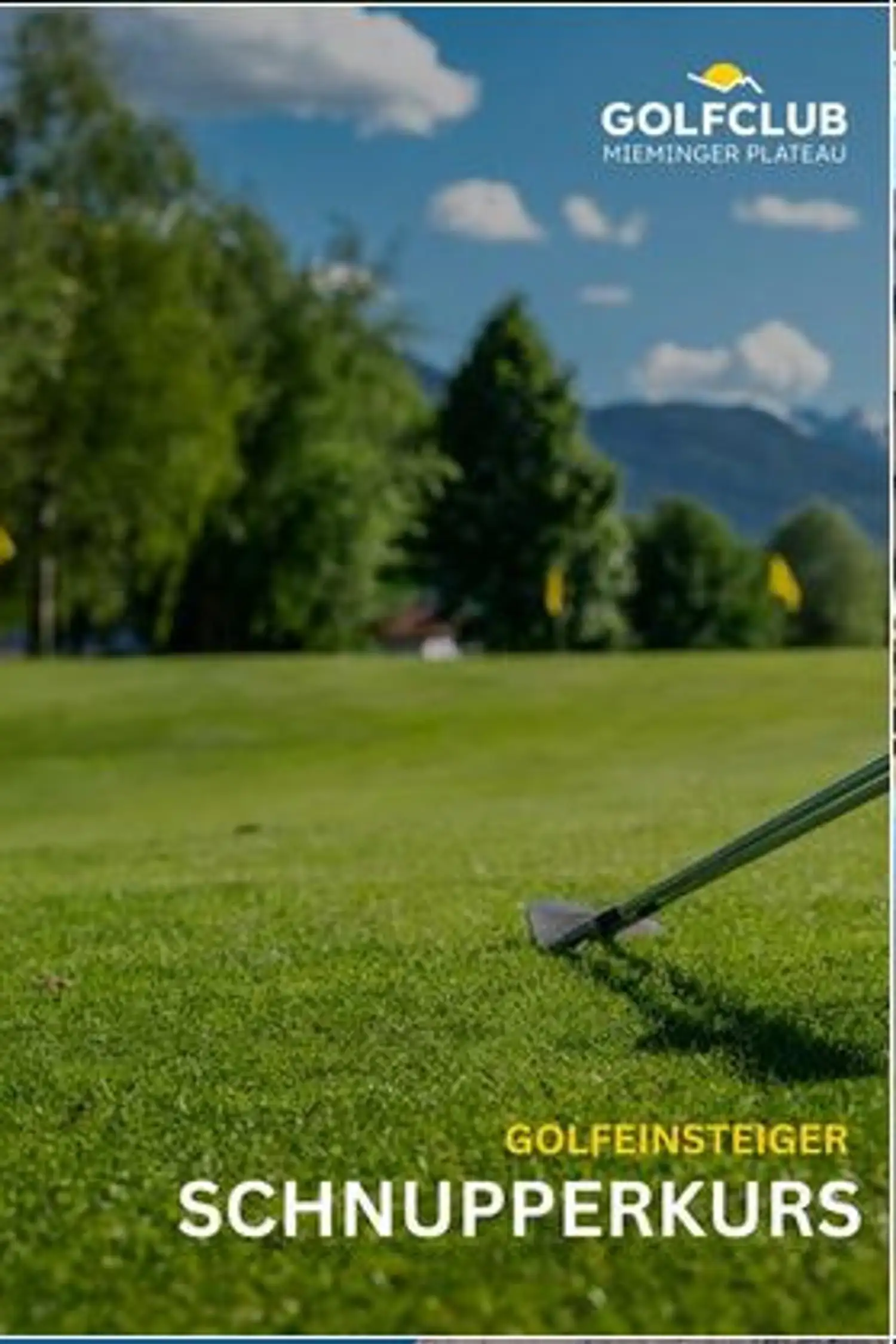 Golfschnuppern im Golfpark Mieminger Plateau