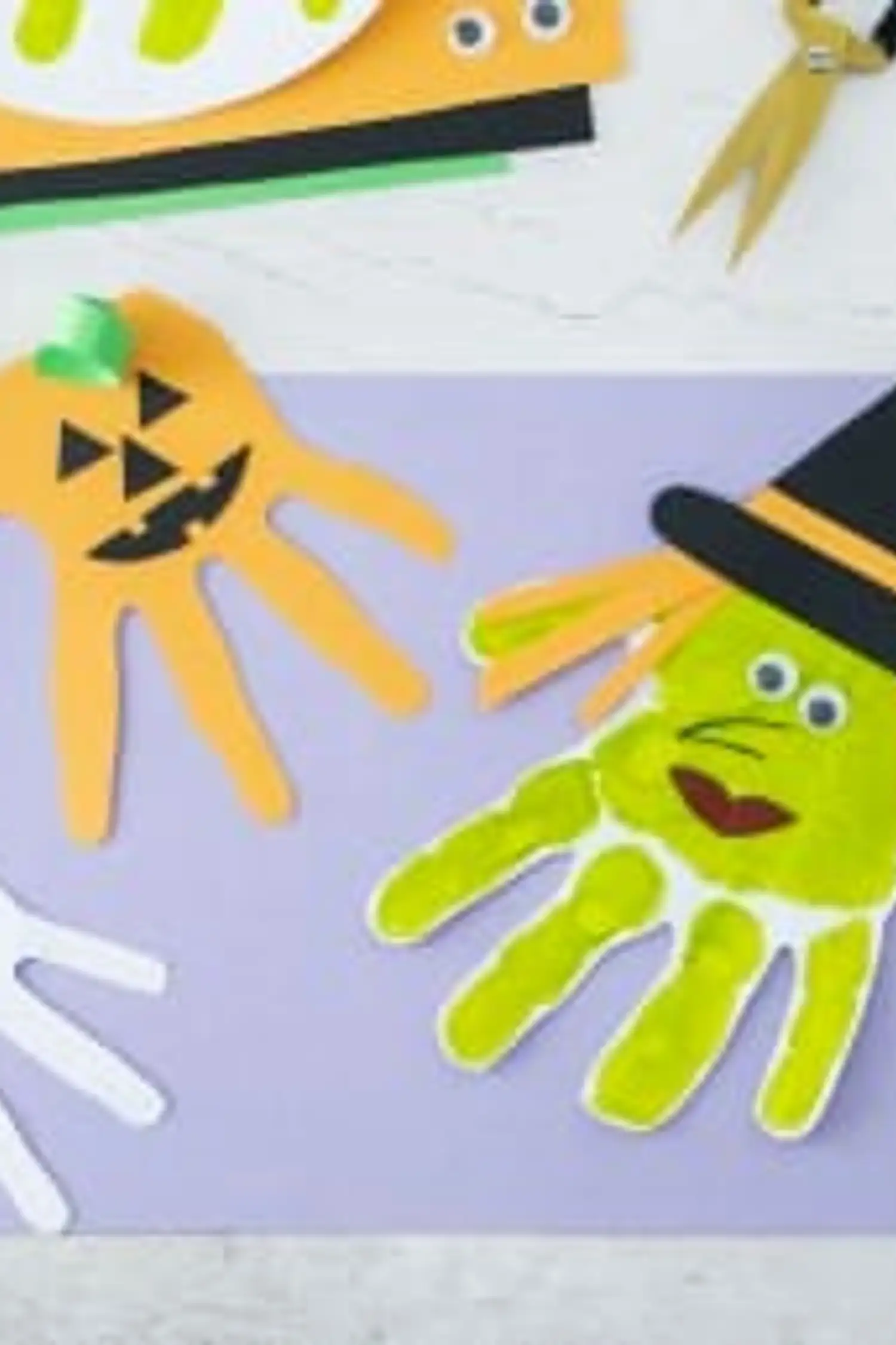 Halloween Handabdrücke