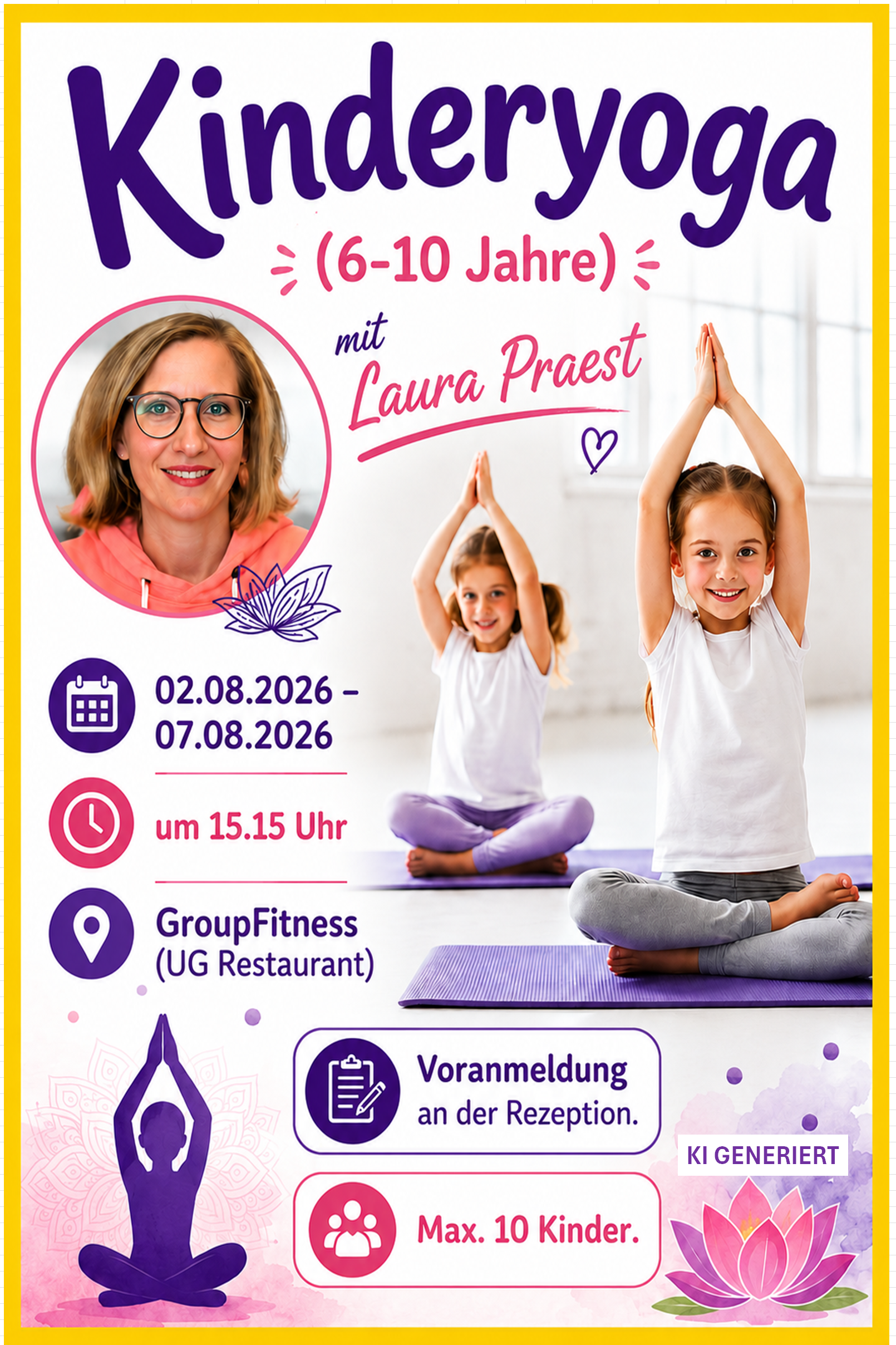 Rainbow Yoga for Kids (ages 5–12) with Marlene Schnathmeier 